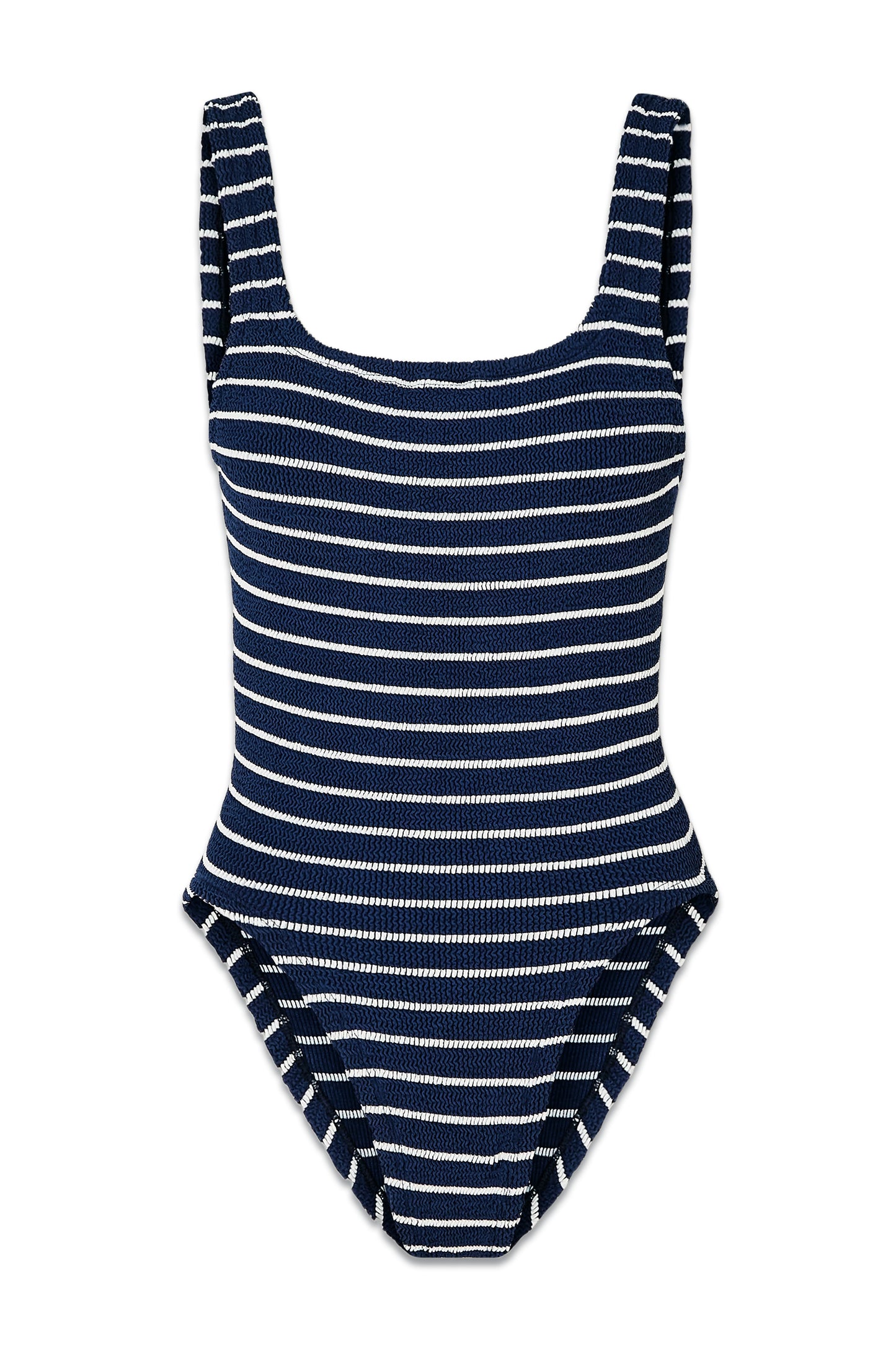 + NET SUSTAIN Striped Seersucker Swimsuit