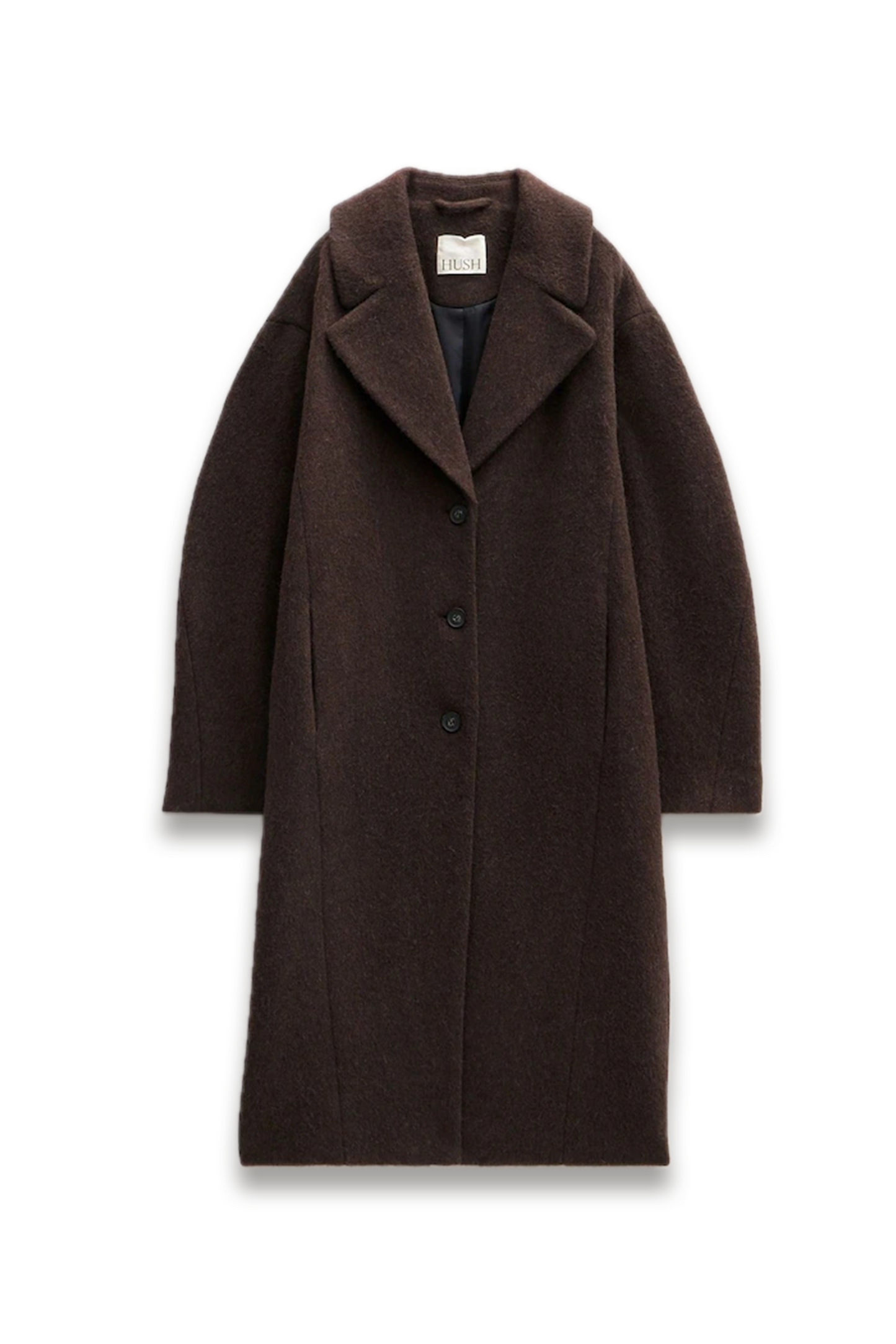 Italian Wool Cocoon Coat