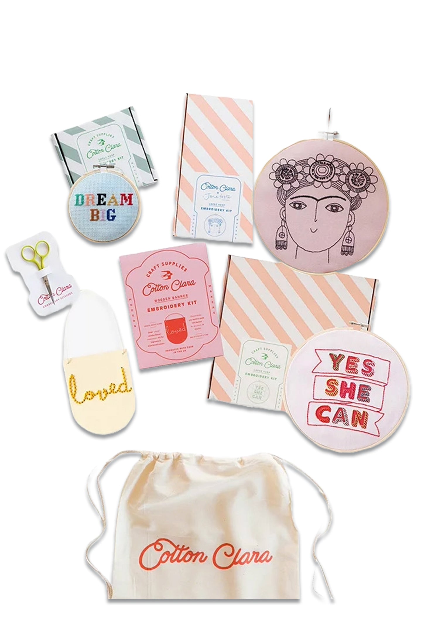 Cotton Clara Teenager Embroidery Bundle