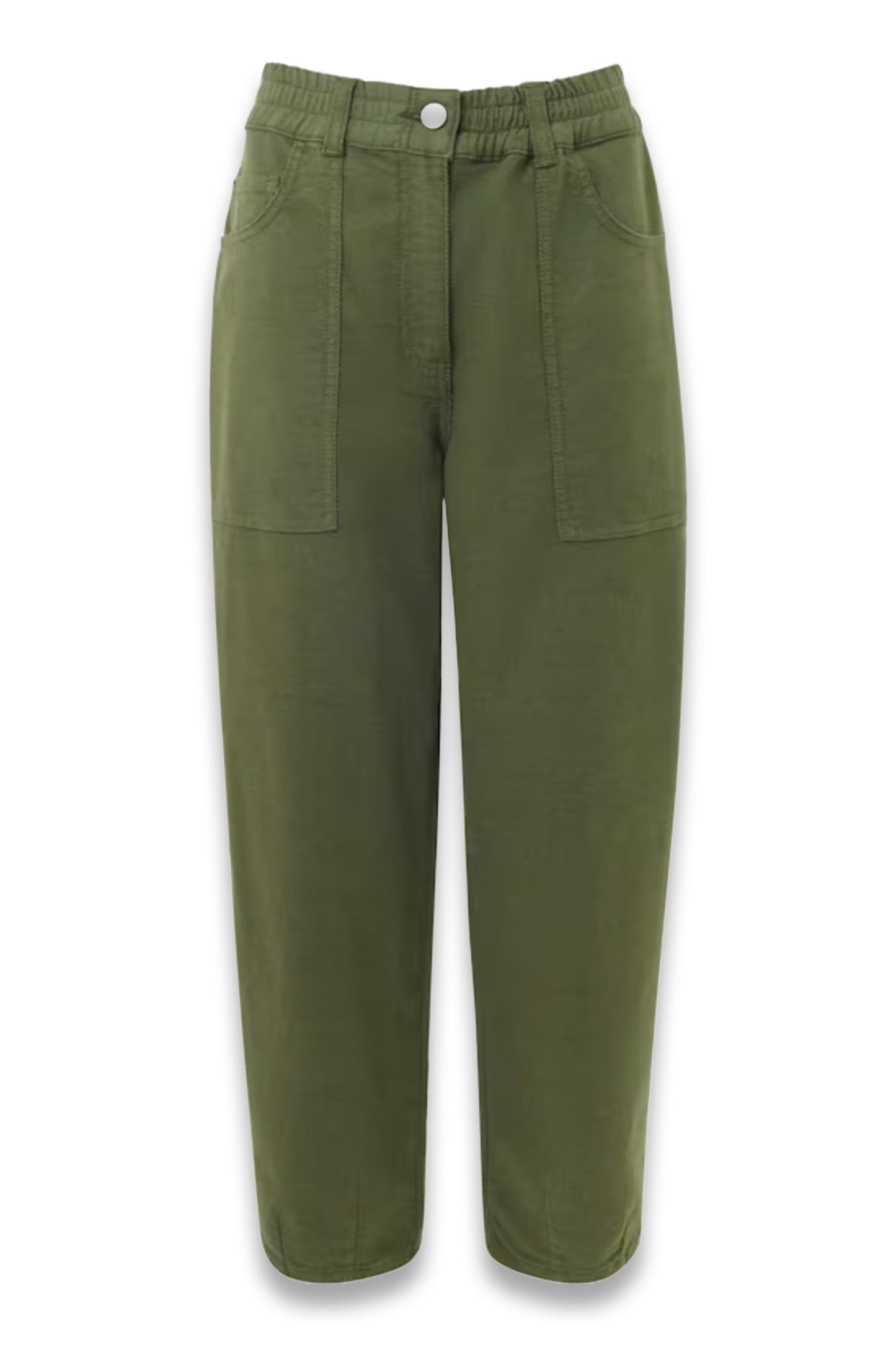 Khaki Tessa Casual Trouser