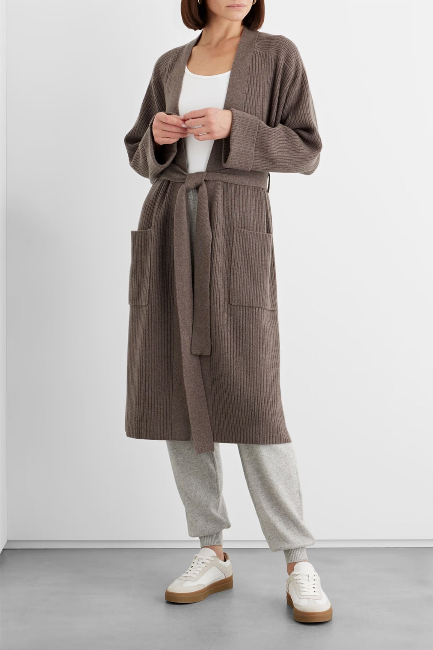 Cora Ribbed Wool And Cashmere-blend Cardigan
