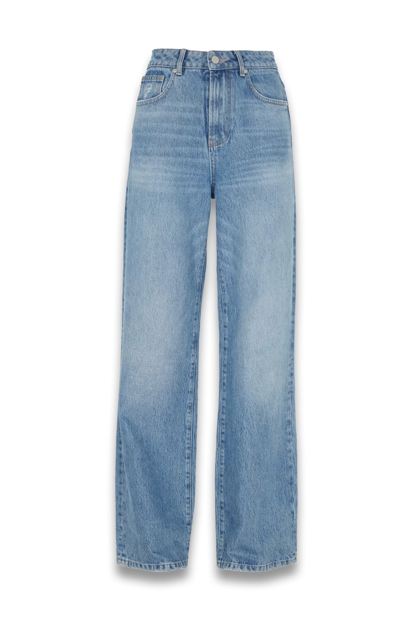 Light Blue Indigo Wide Jeans