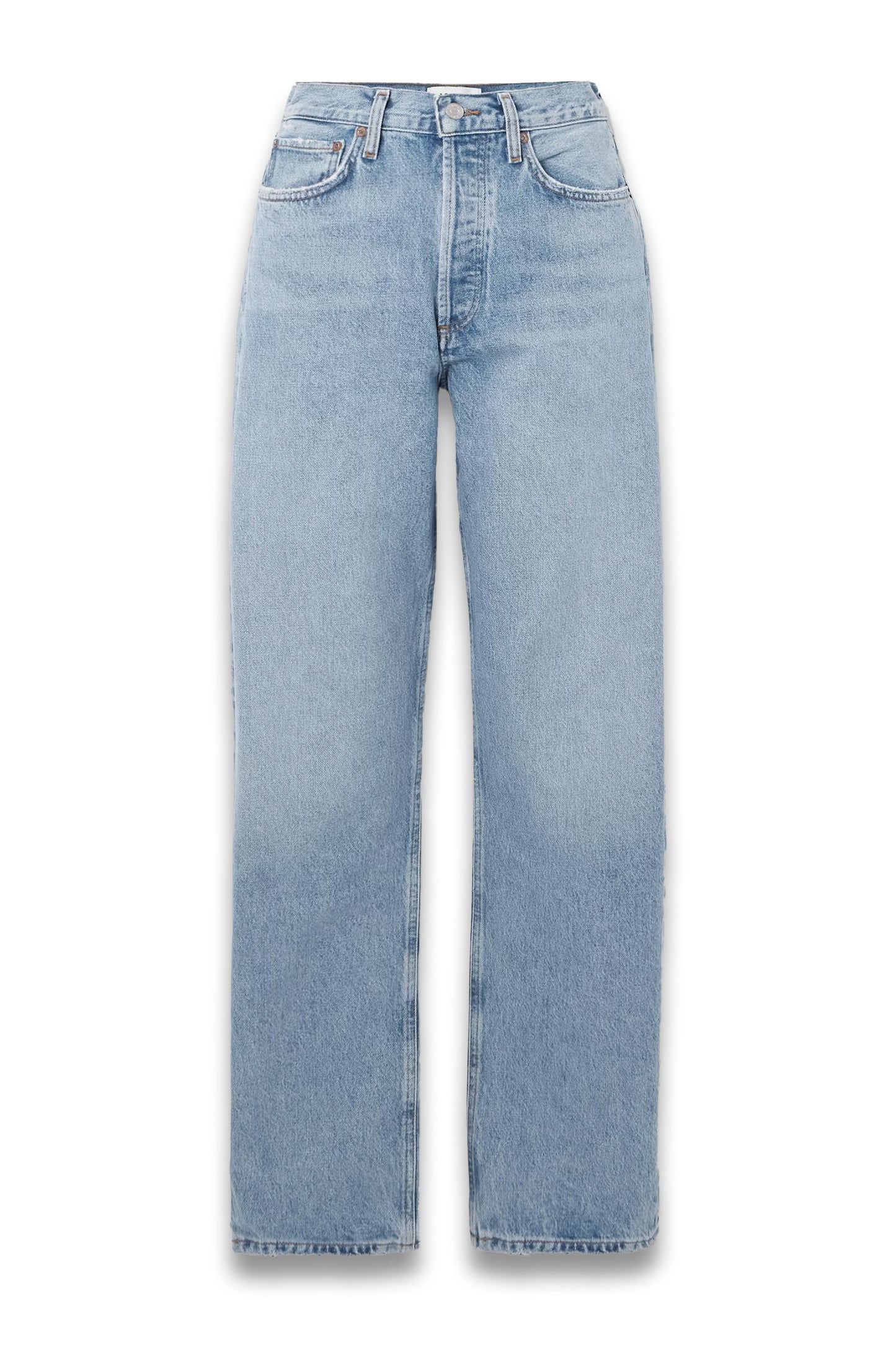 Kelly high-rise straight-leg recycled jeans