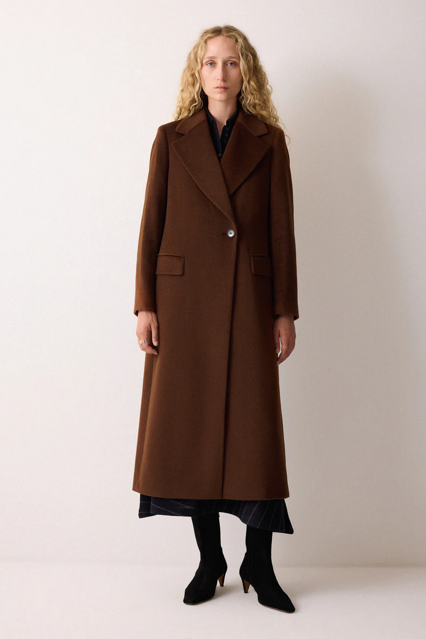 Wool Maxi City Coat