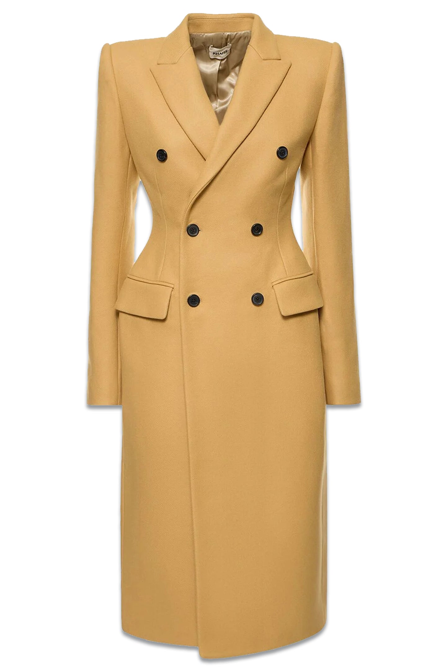 Carmona Double-breasted Felt Longline Coat