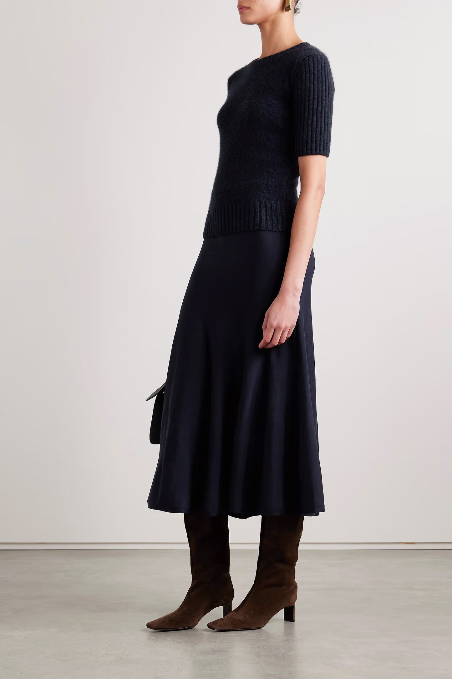Mia ribbed cashmere sweater