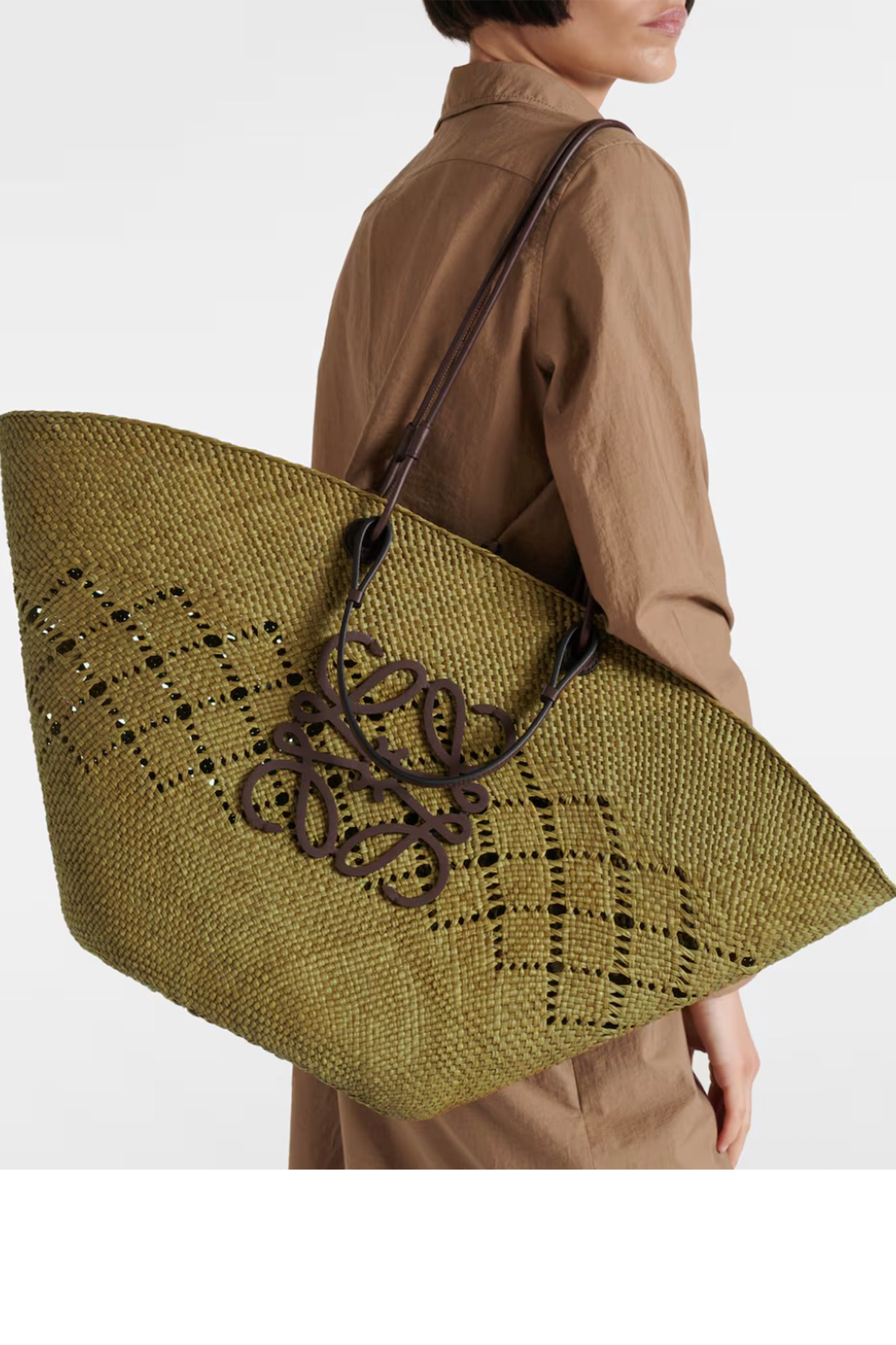 Paula's Ibiza Anagram Large basket bag