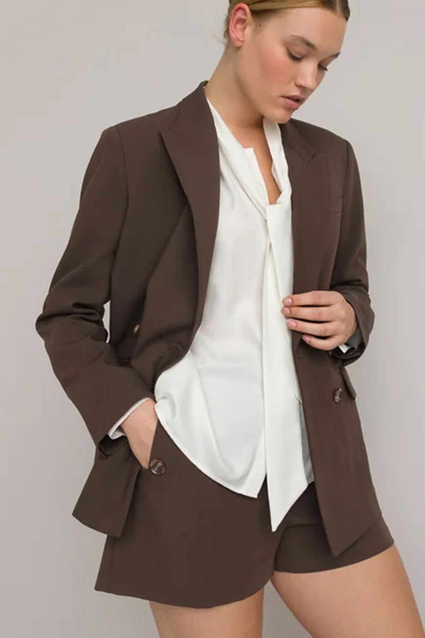 Straight Fit Blazer