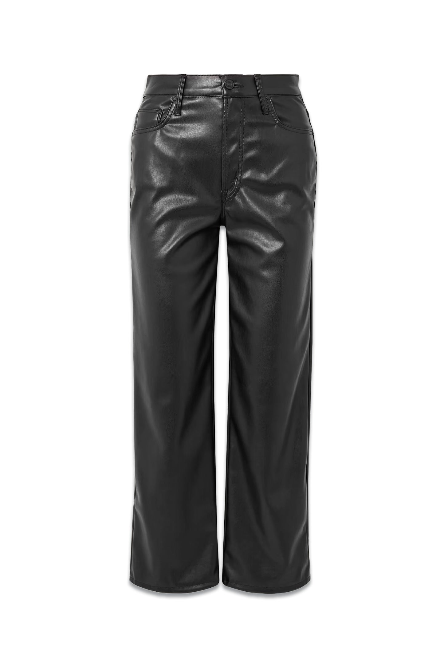 The Rambler Cropped Faux Leather Wide-leg Pants
