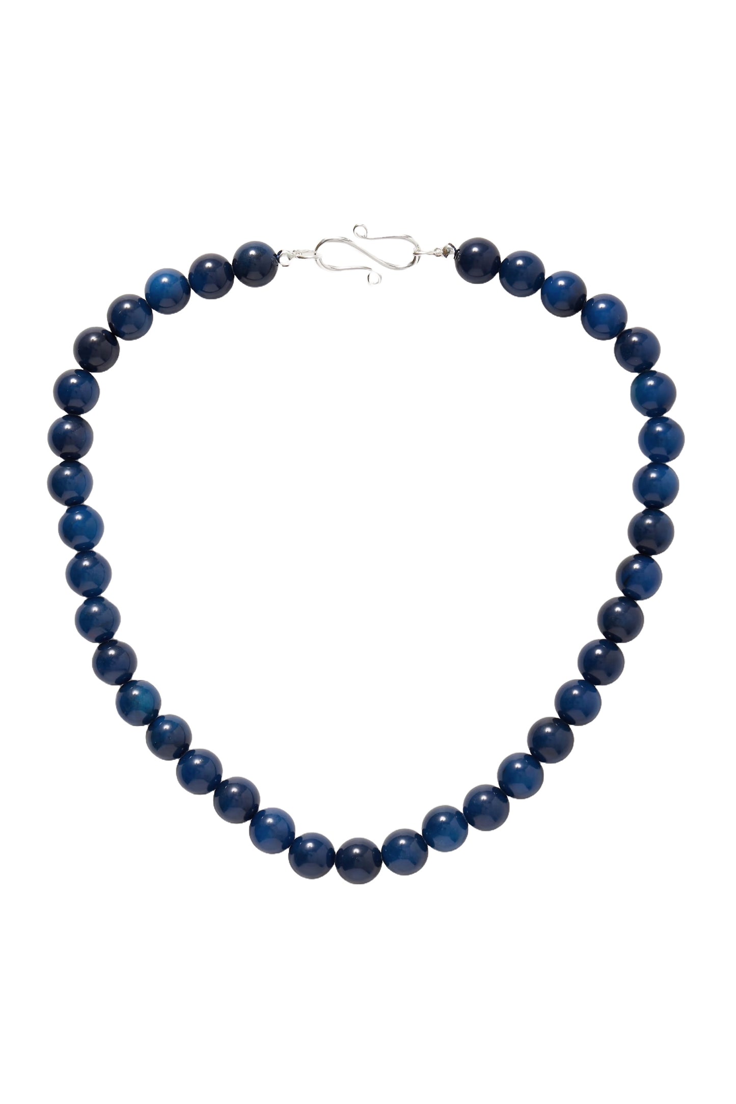 The Mary Silver-Tone Topaz Necklace