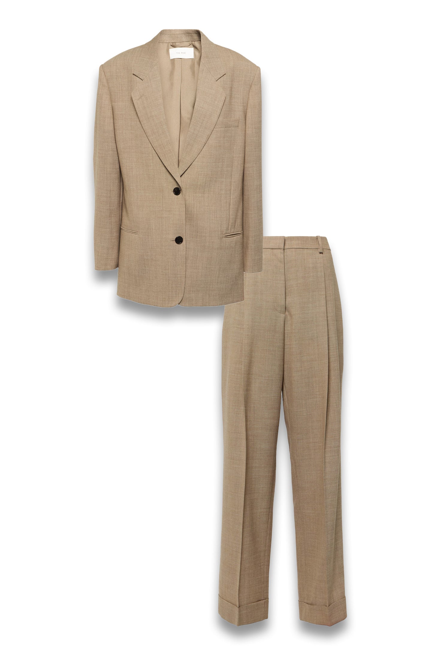 Marina Virgin Wool Blazer & Tor virgin Wool Wide-Leg Pants
