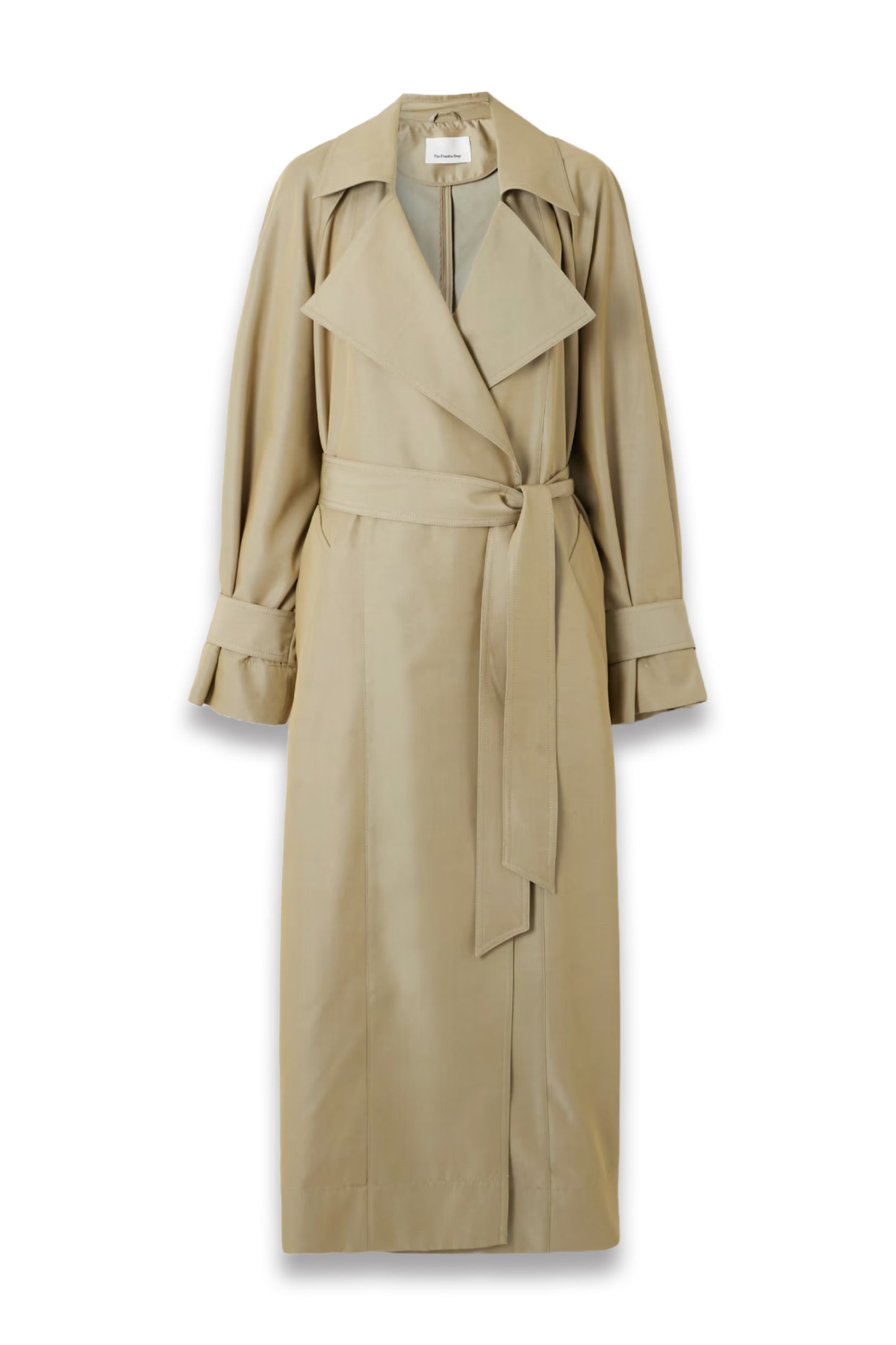 Astoria Cutout TENCEL™ Lyocell-blend Trench Coat
