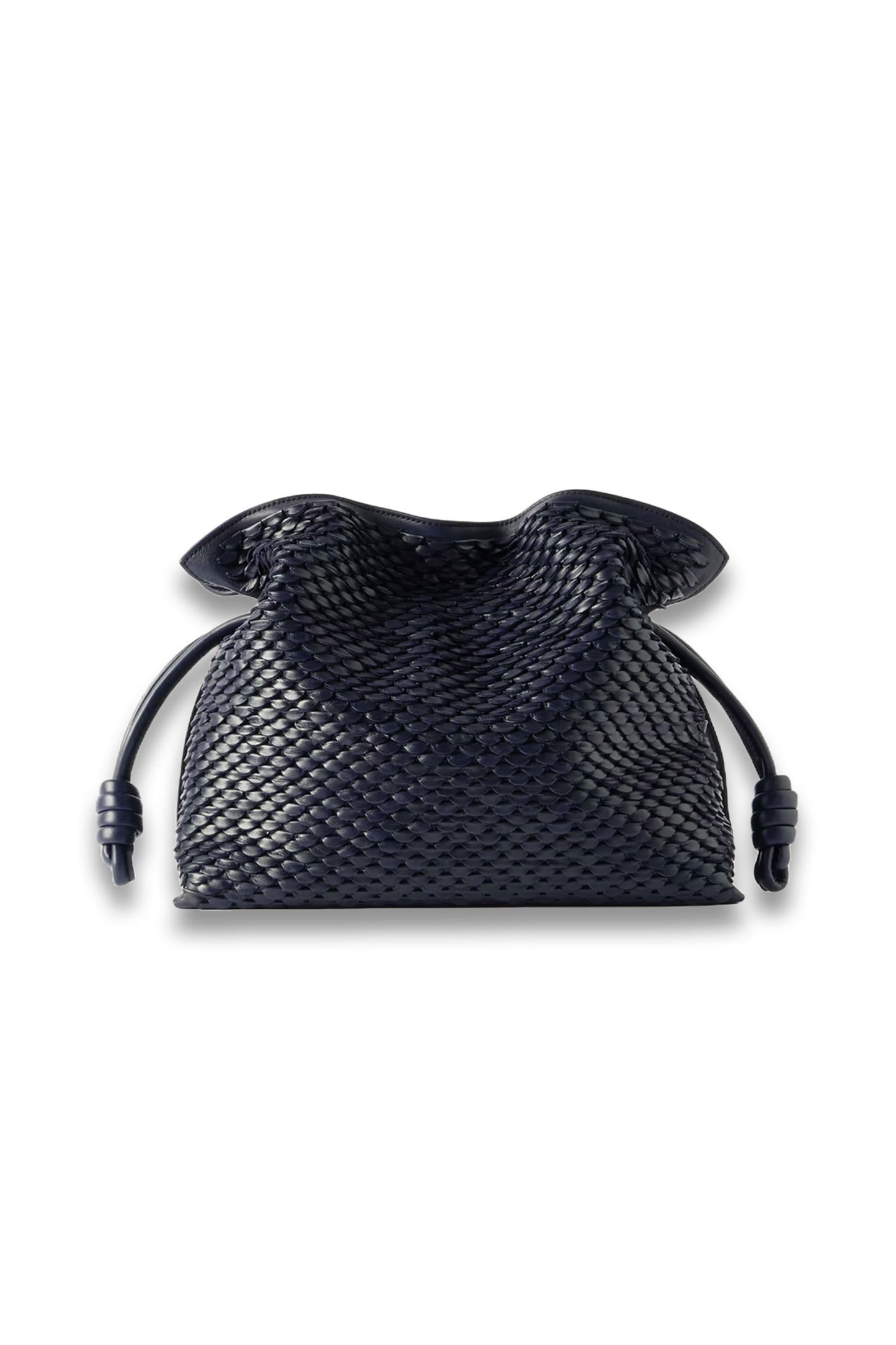 Flamenco Medium Appliquéd Leather Clutch