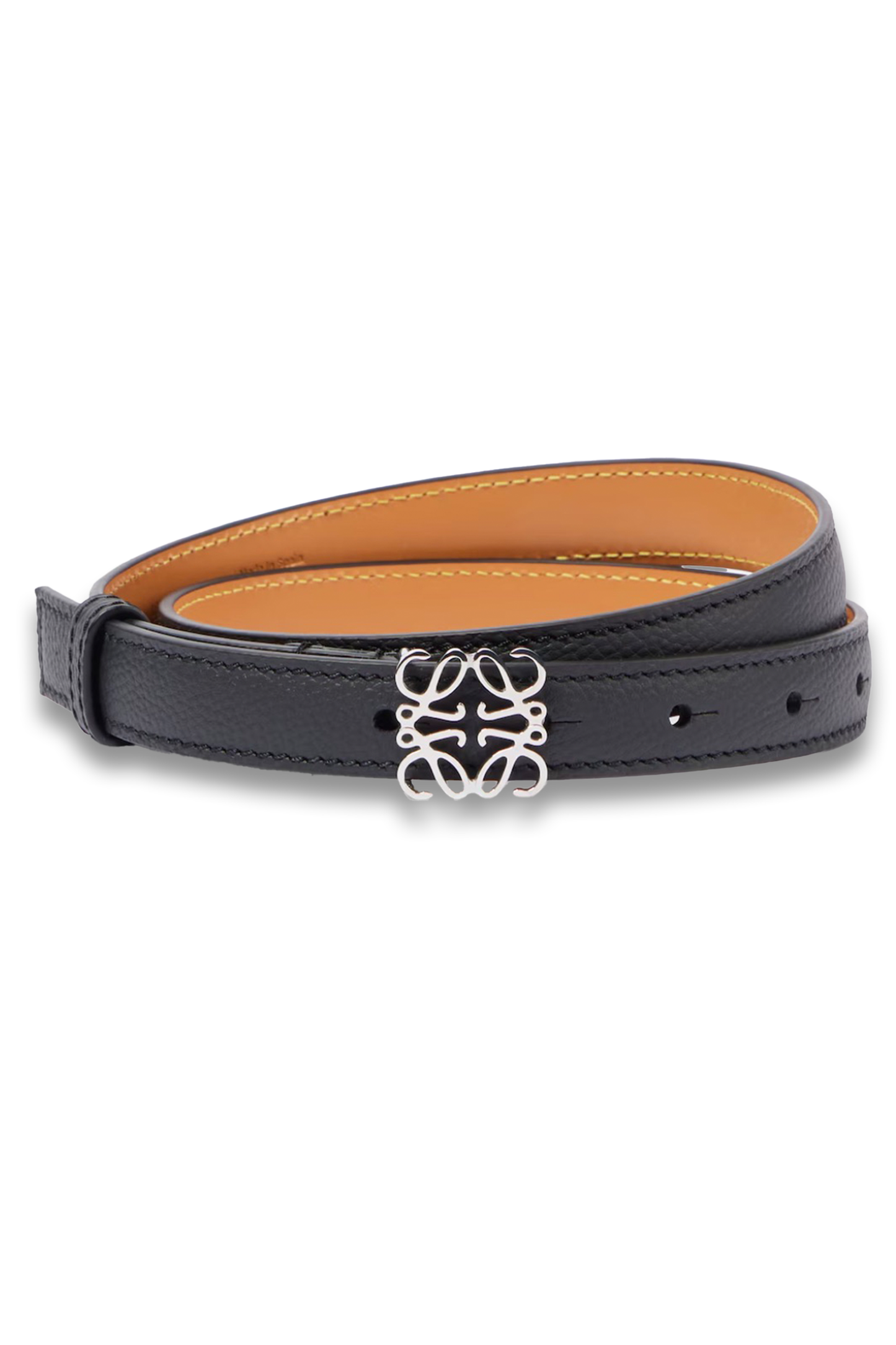 Anagram Leather Belt