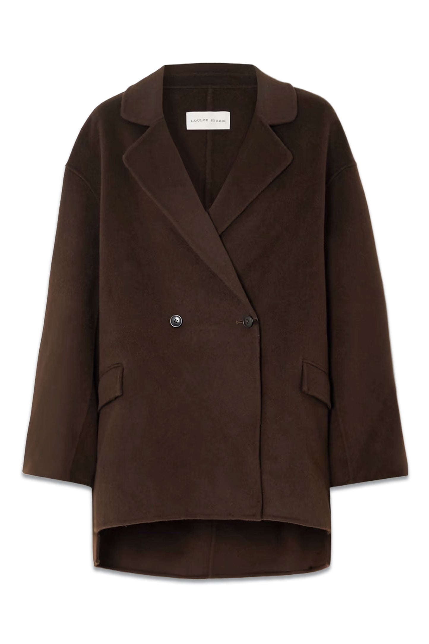 Lina Double-breasted Wool And Cashmere-blend Blazer