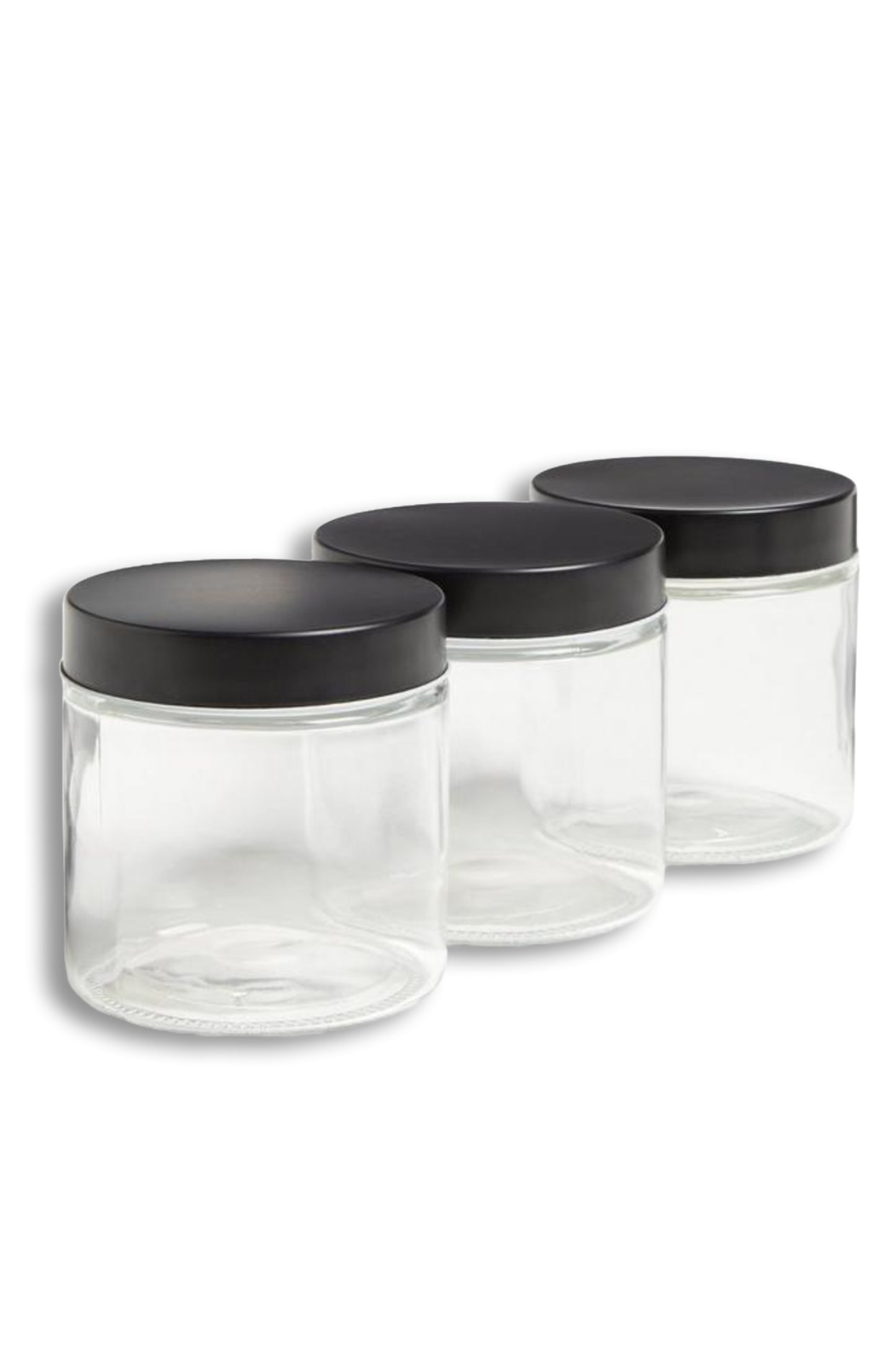 Glass Storage Container, Set of 3, 870ml