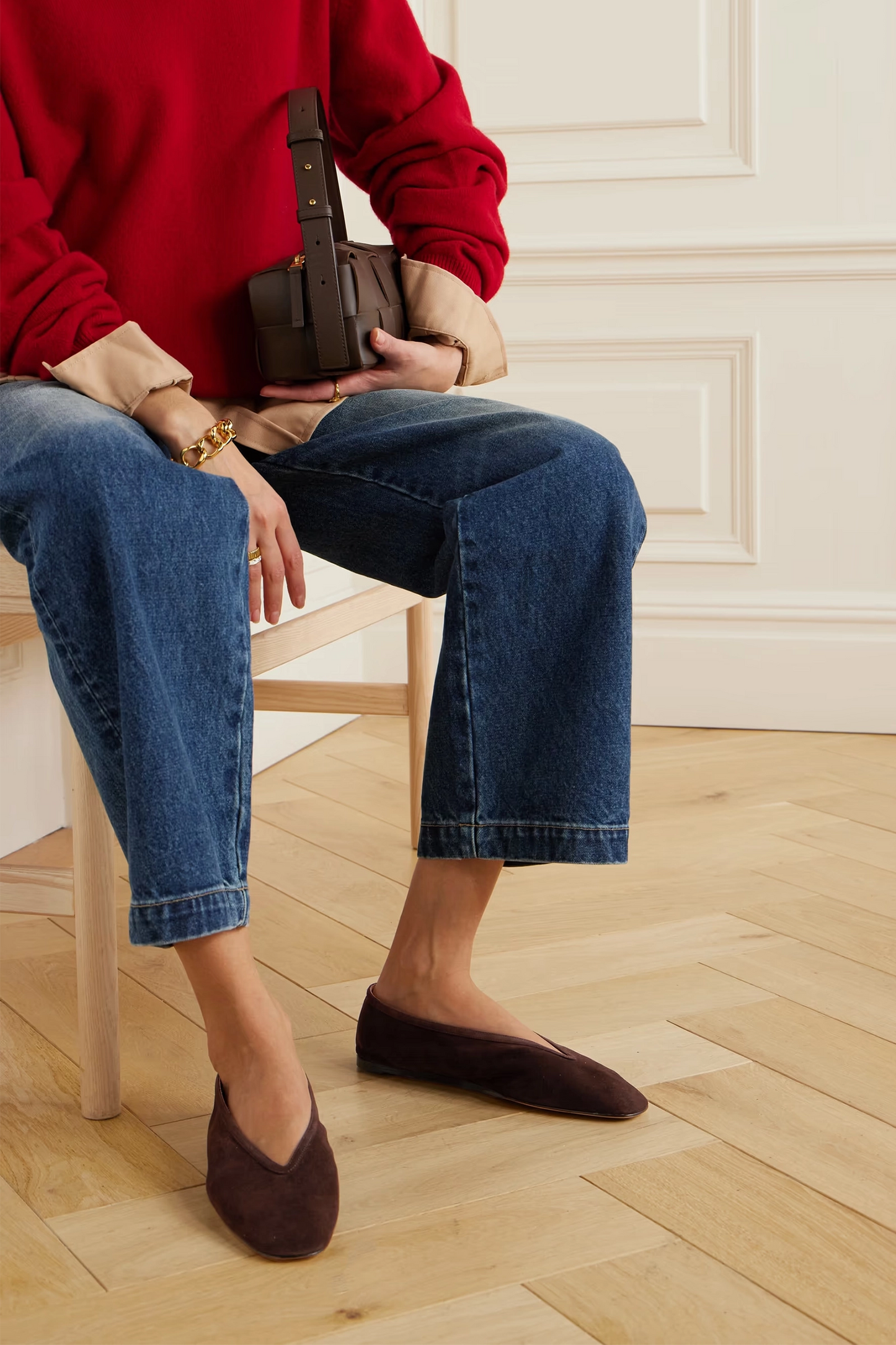 Luna Suede Ballet Flats