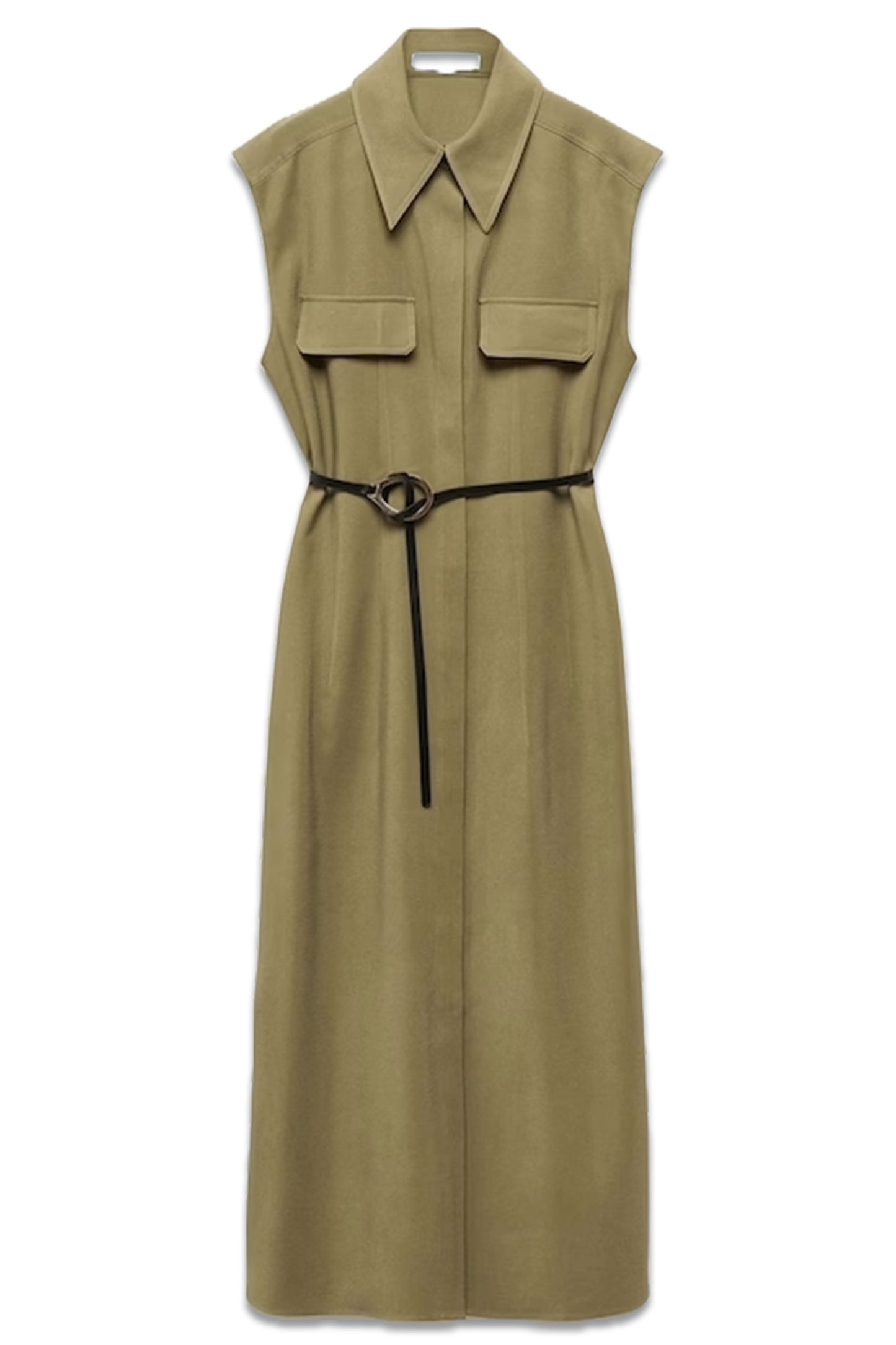 Belt Shirt Dress