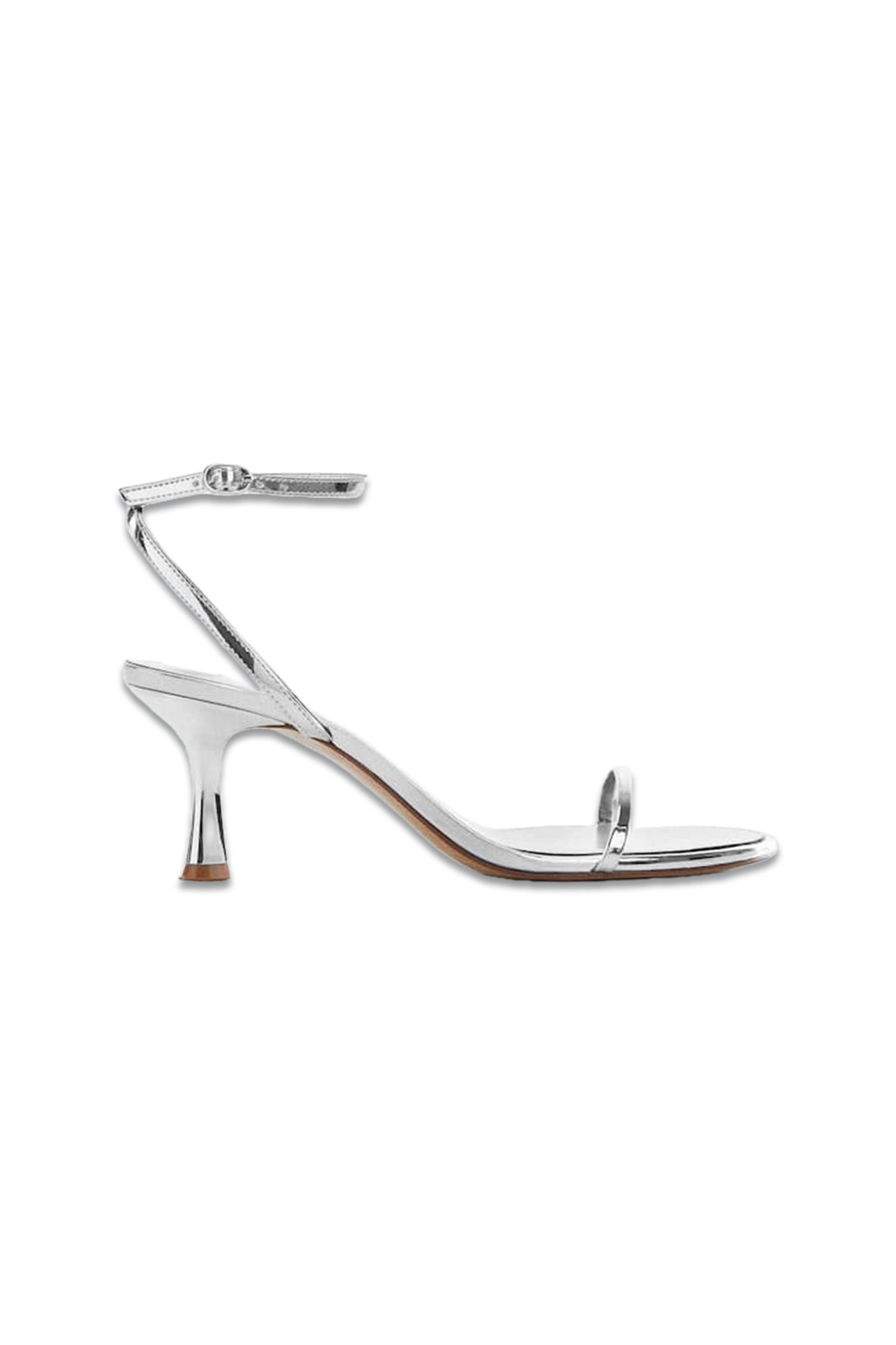Metallic Heel Sandals