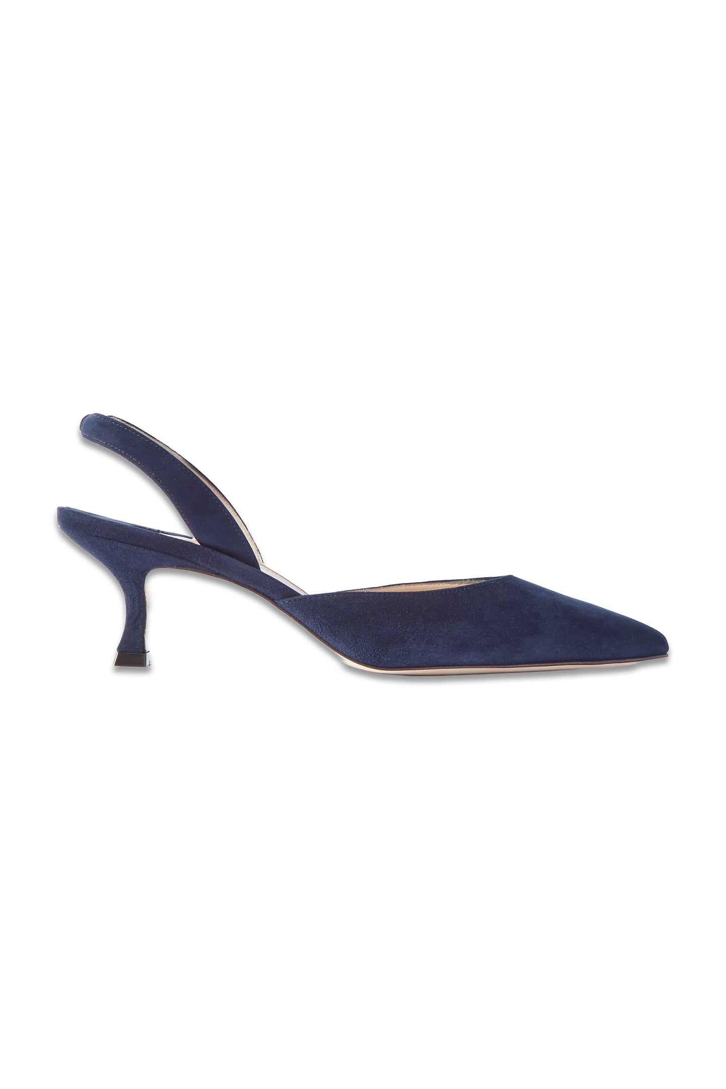 Carolyne 50 Suede Slingback Pumps