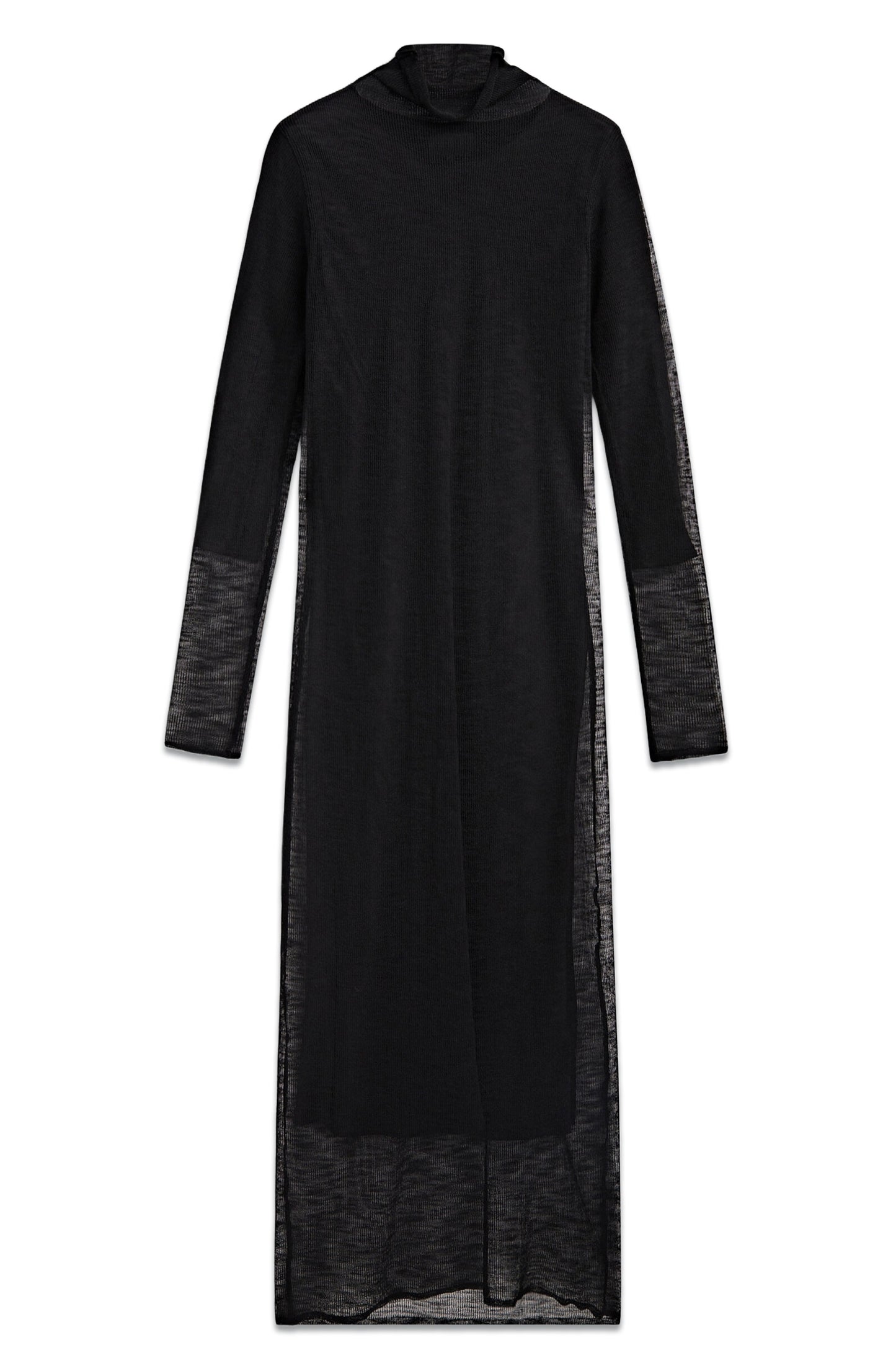 Semi-sheer Double-weave Dress