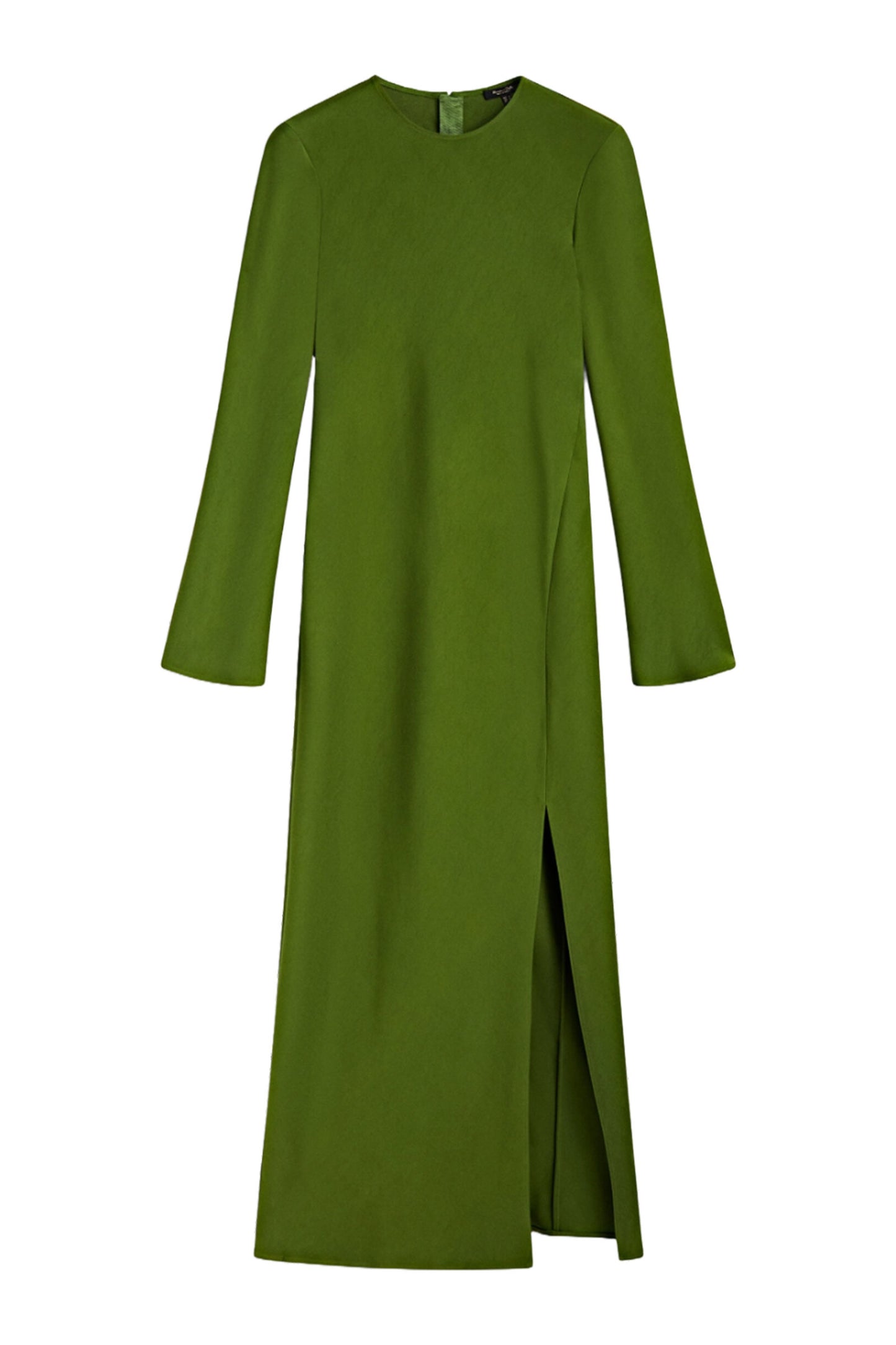 Flowing Long Sleeve Dress with Opening Detail