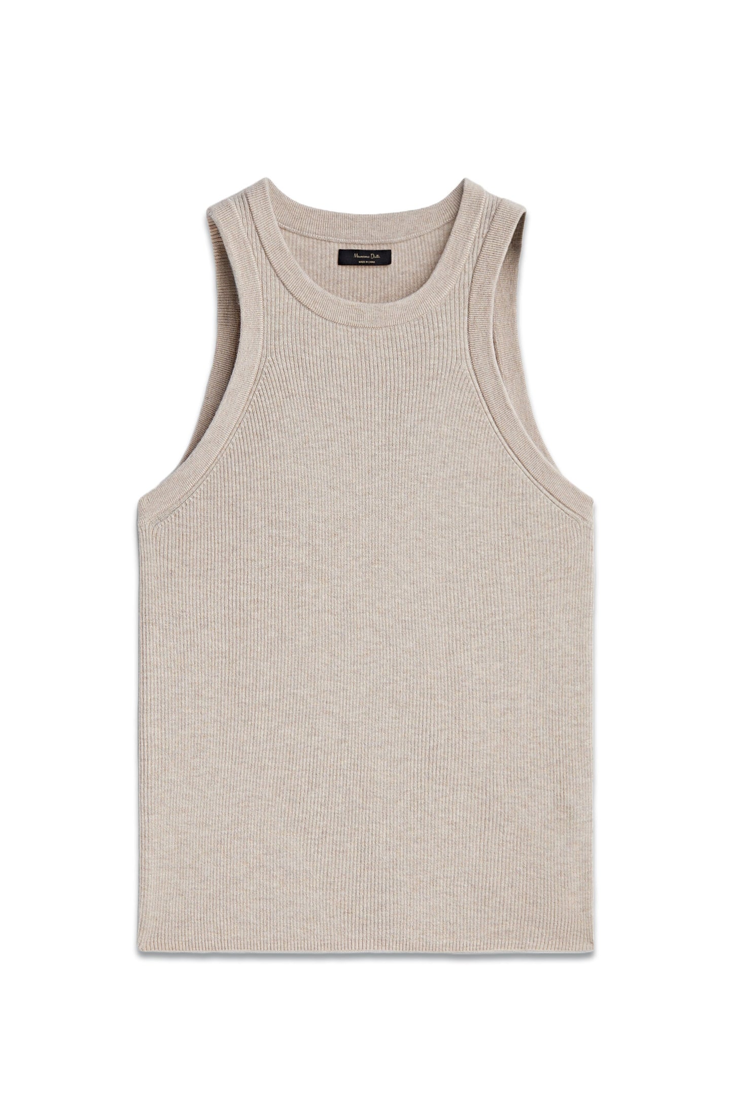 Ribbed Wool And Cashmere Blend Top