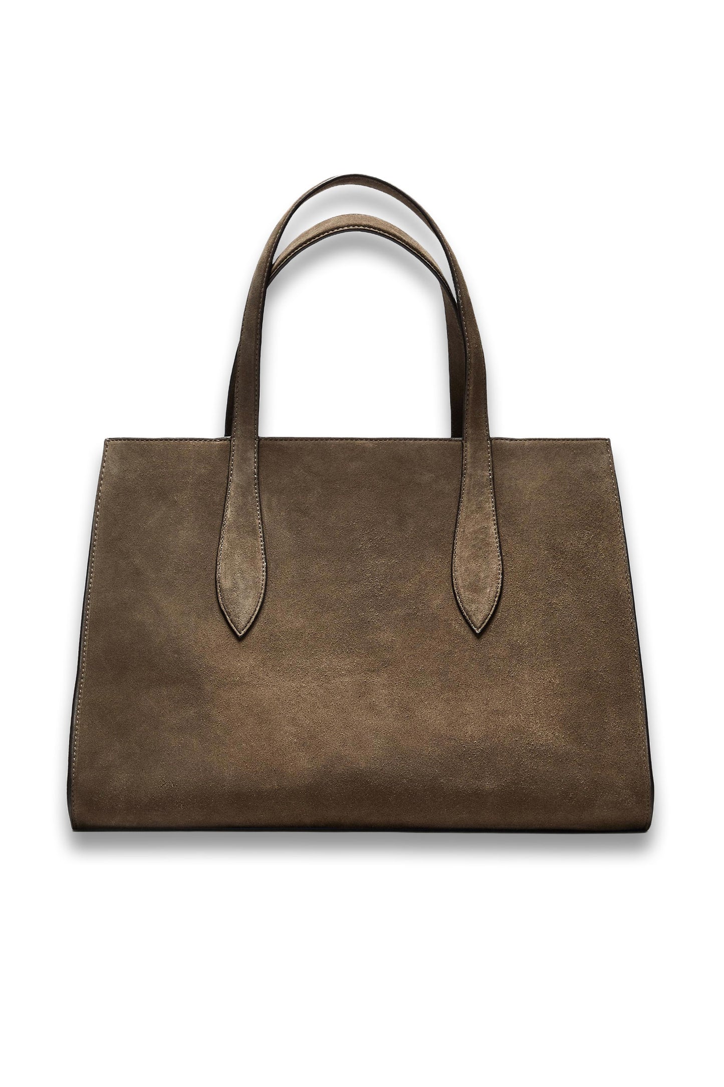 Split suede Maxi Tote Bag