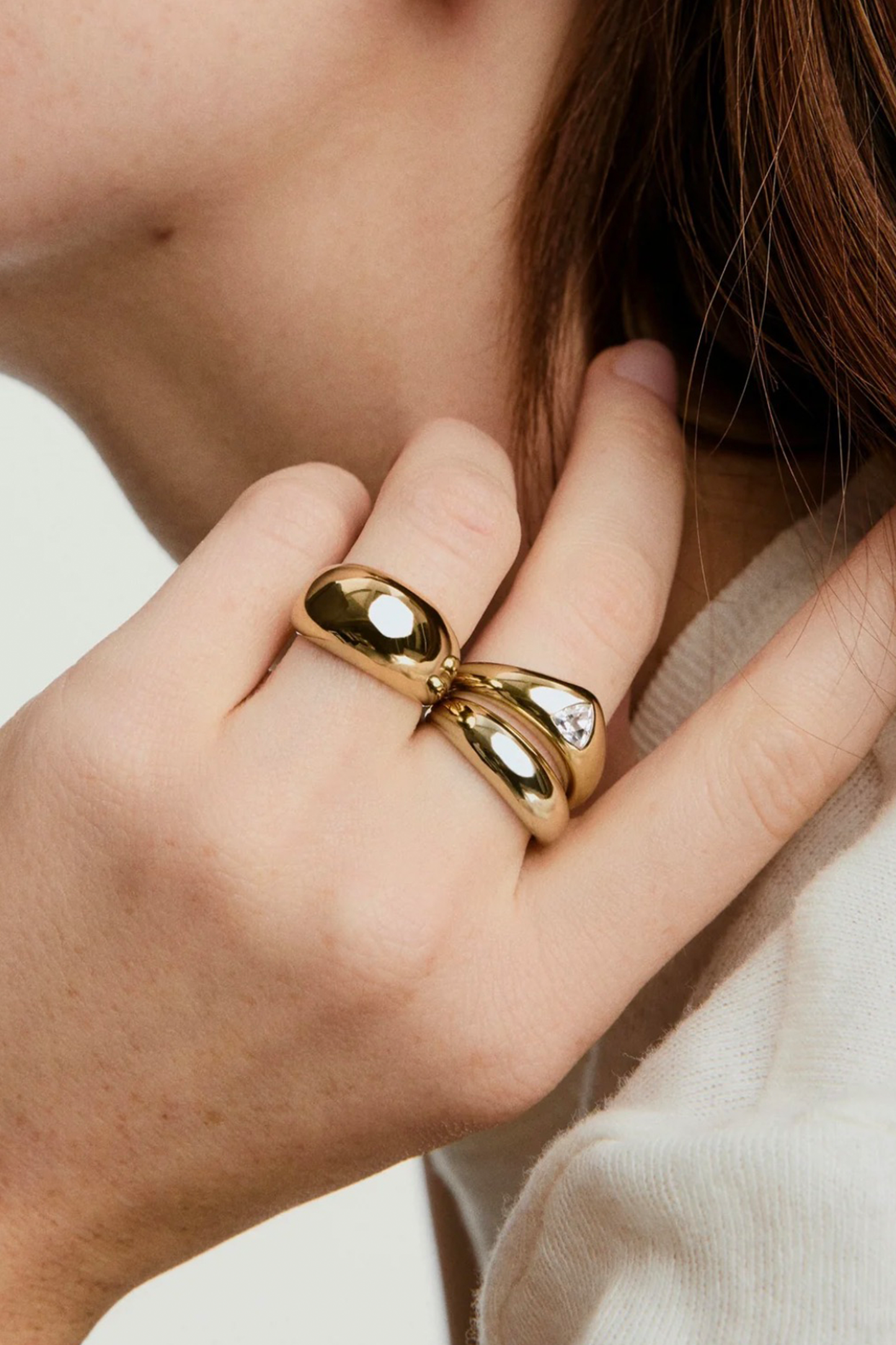 Organic Dôme Crown Nesting Ring