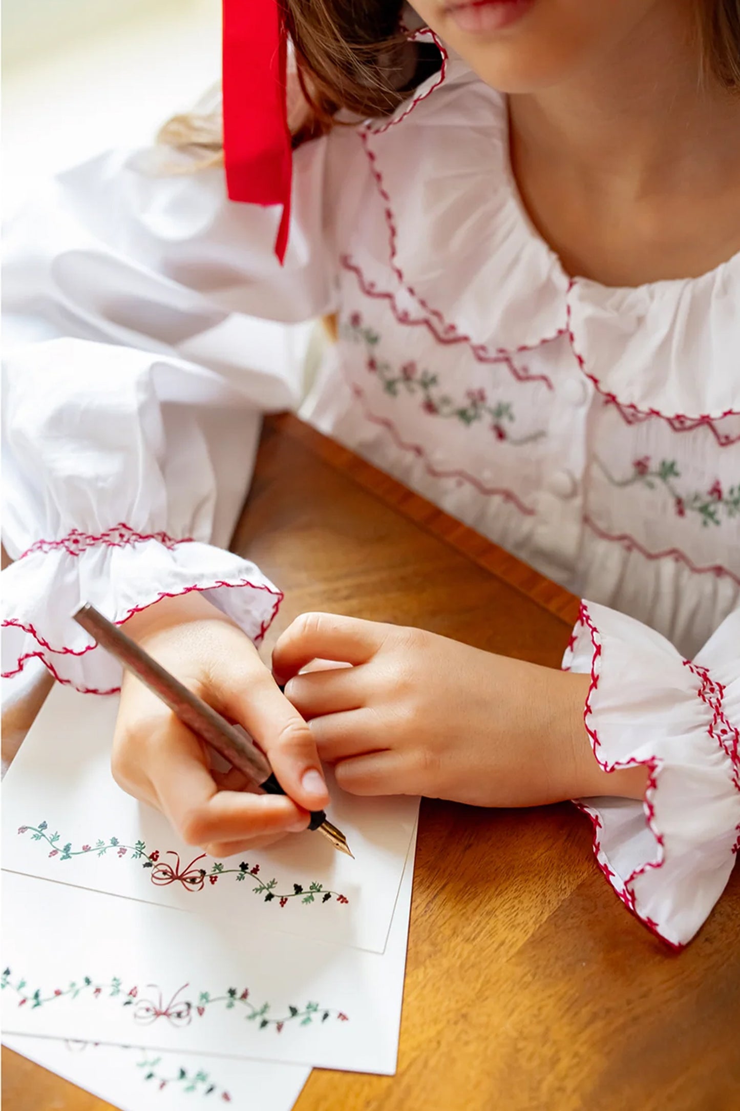 Personalised Smock London Christmas Note Cards