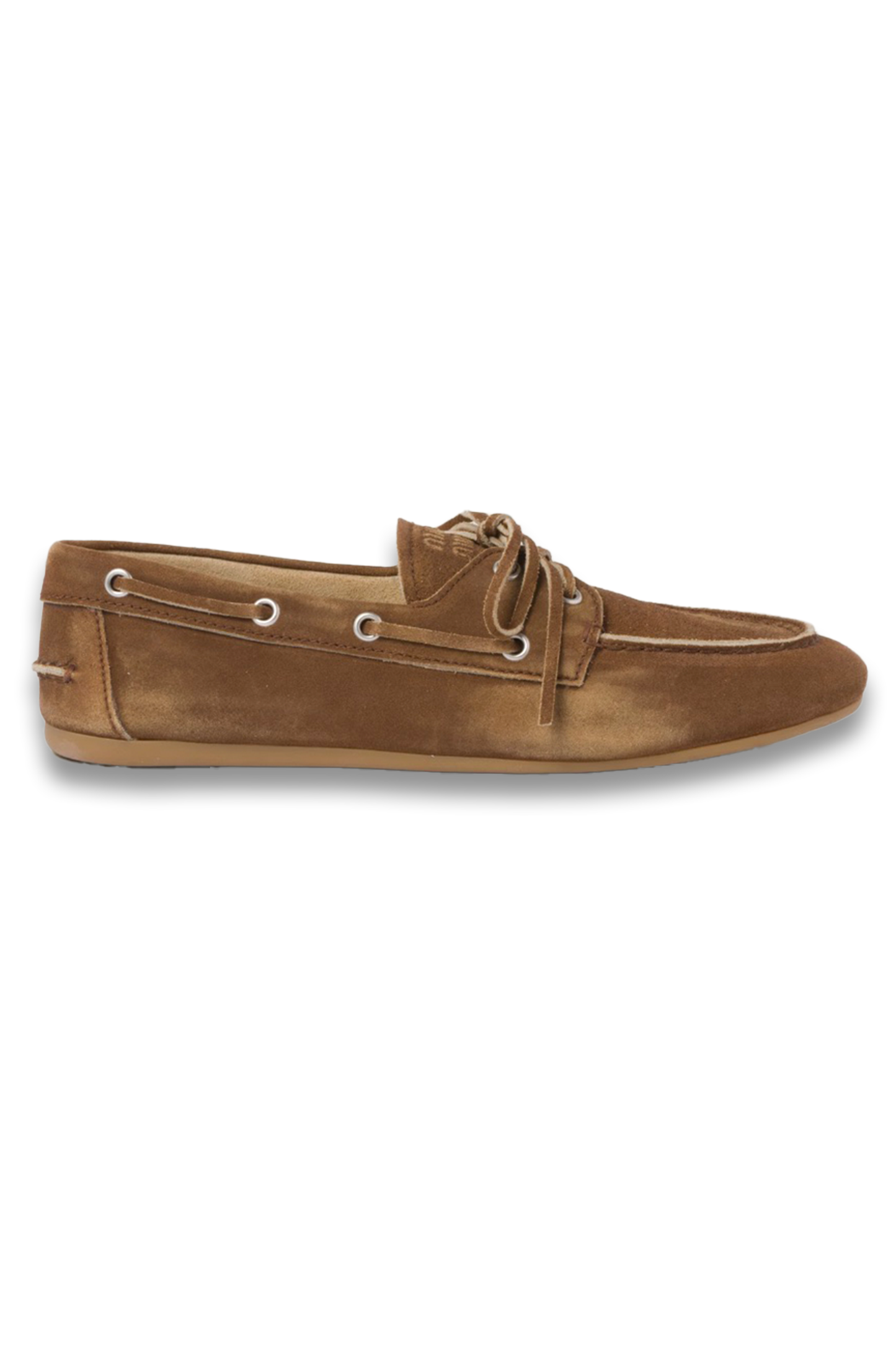 Faded Unlined Suede Loafers