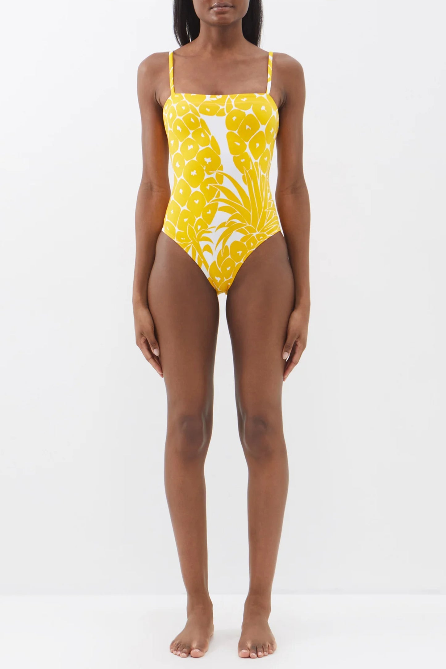 Friandise Ananas-Print Swimsuit