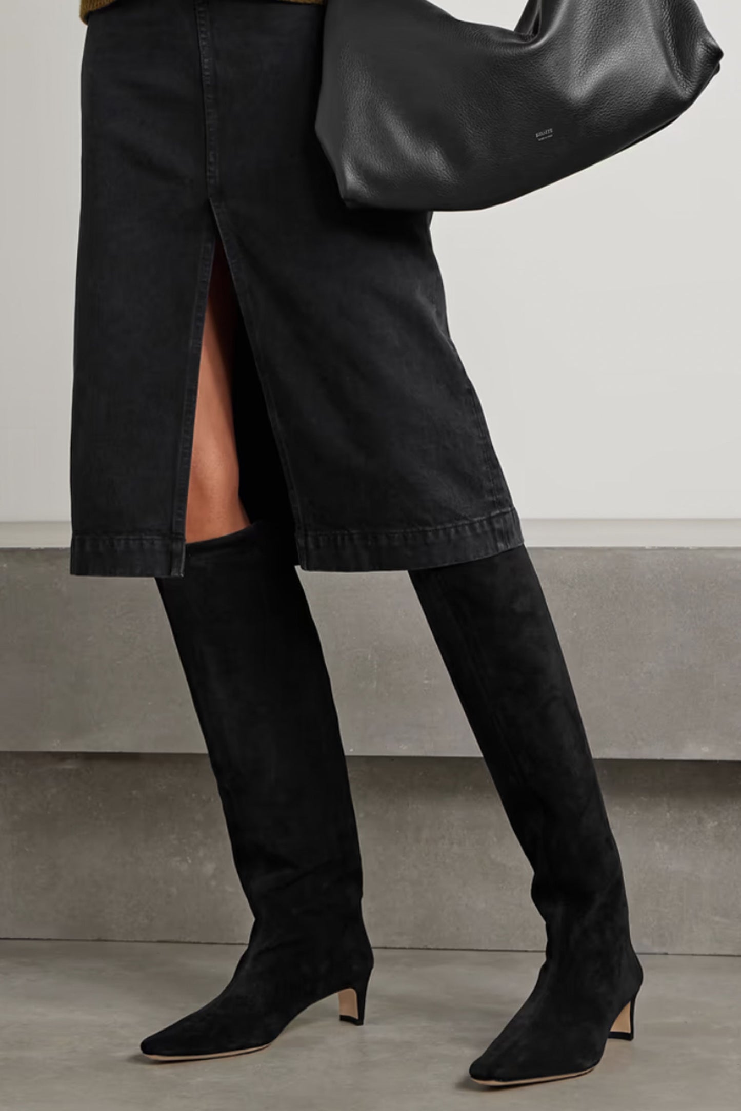 Wally Suede Knee Boots