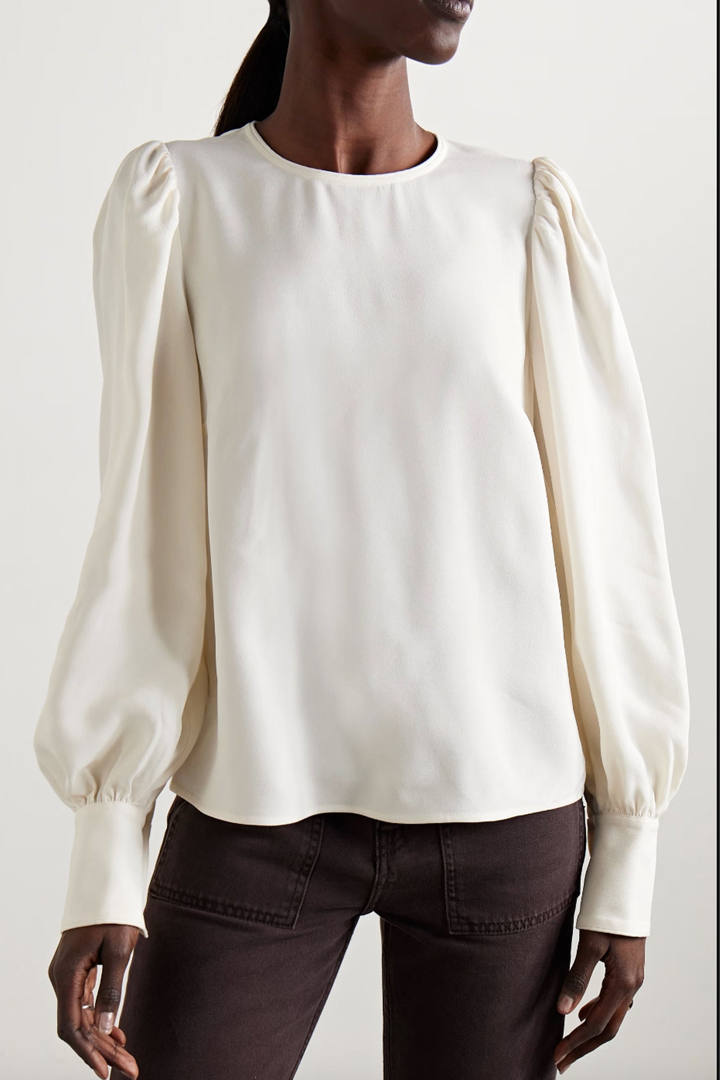 Lilliana Crepe De chine blouse