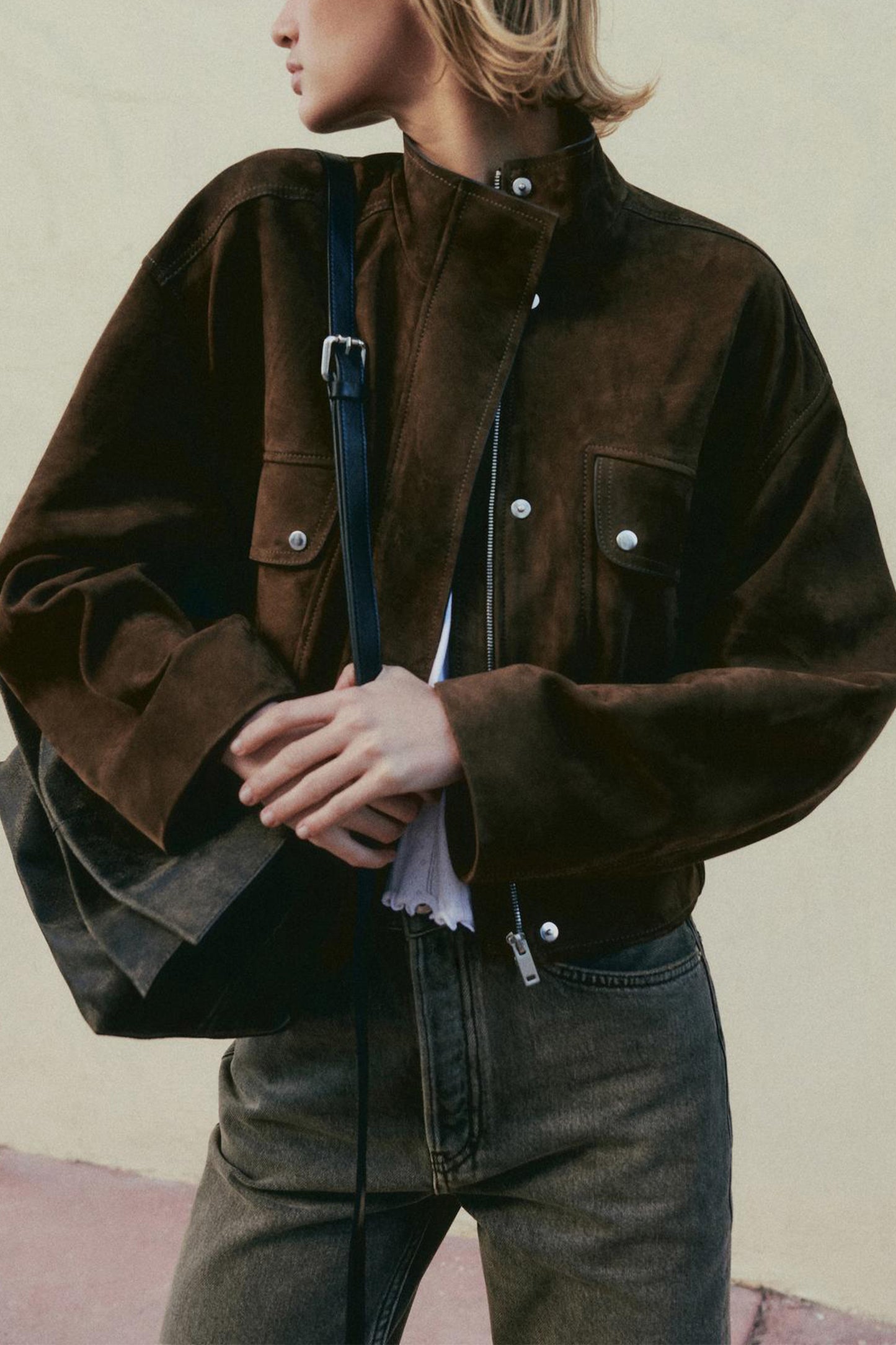 Nubuck Leather Jacket