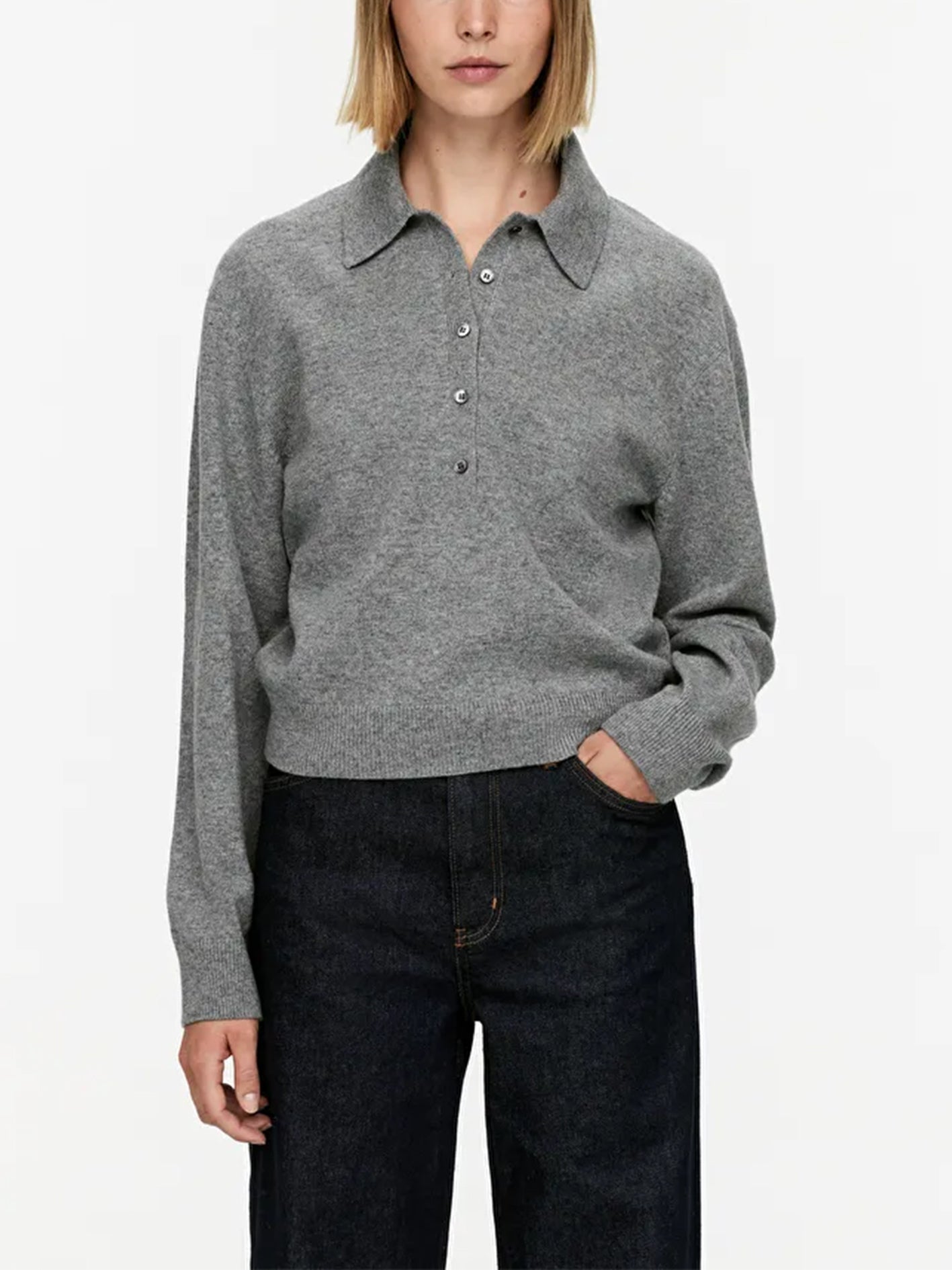 Wool Polo Jumper