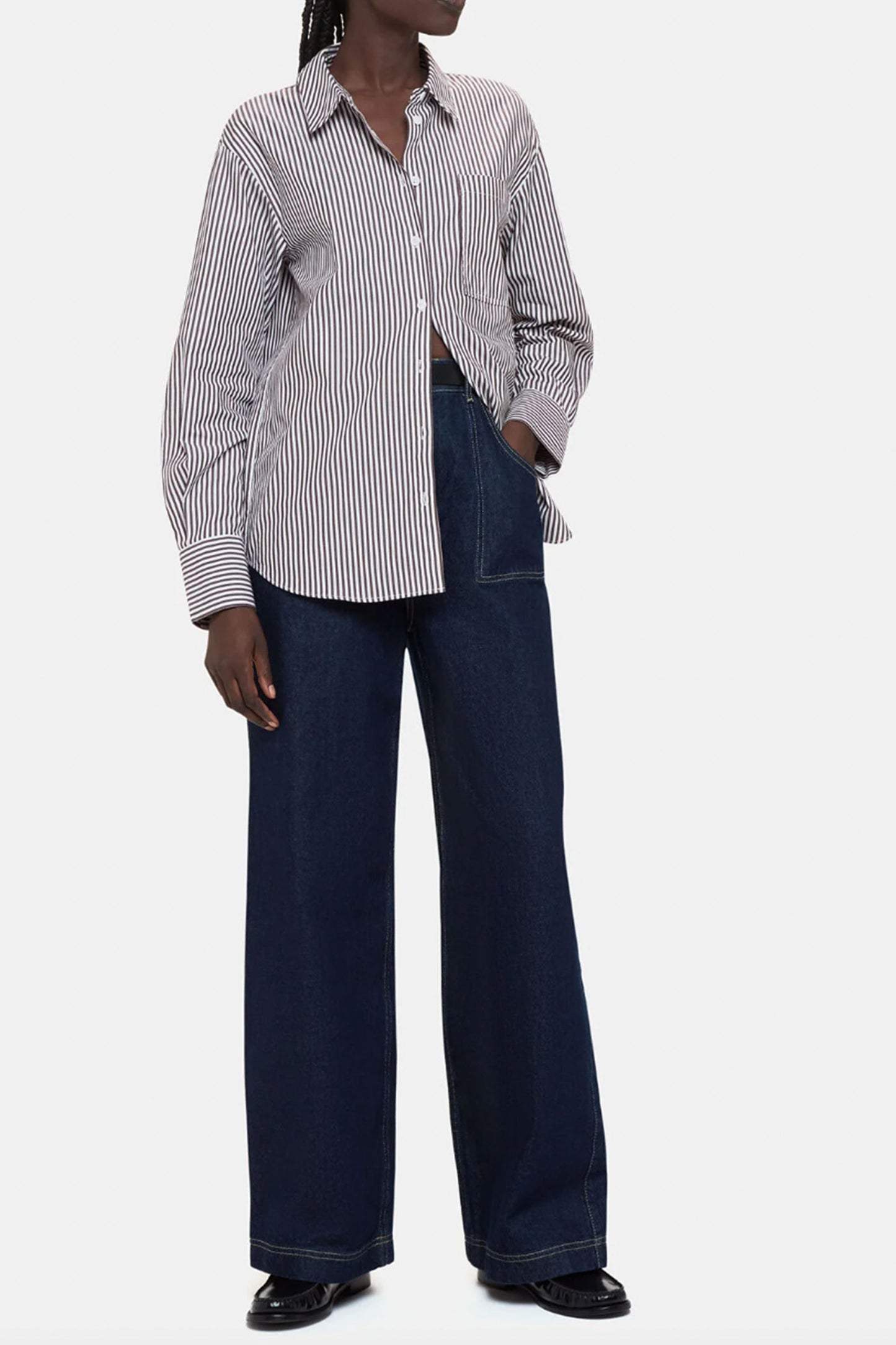 Stripe Relaxed Fit Shirt