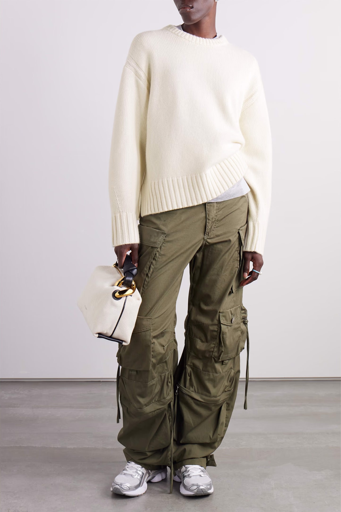 White Cashmere Sweater