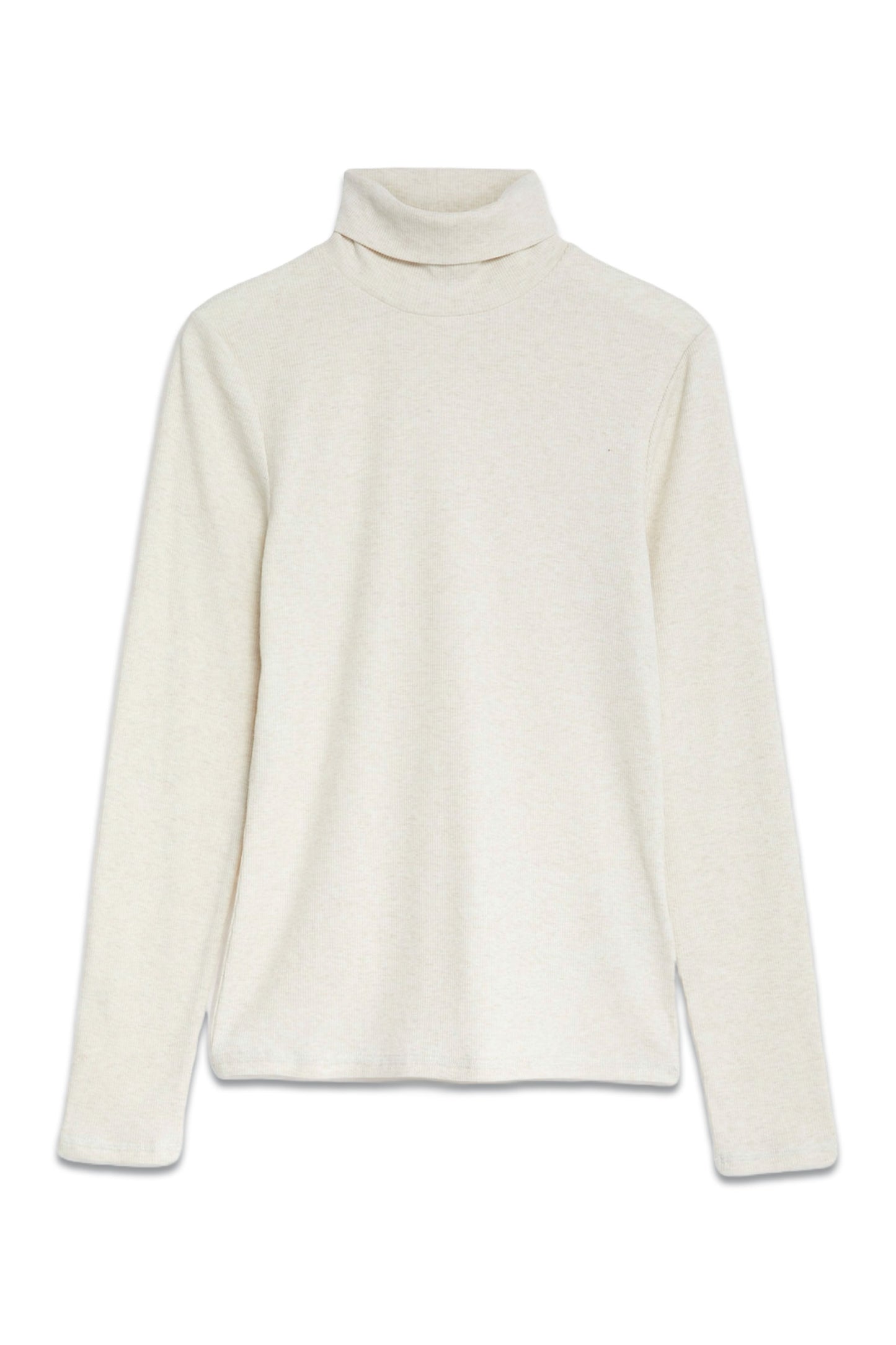 Cotton Blend Ribbed Top