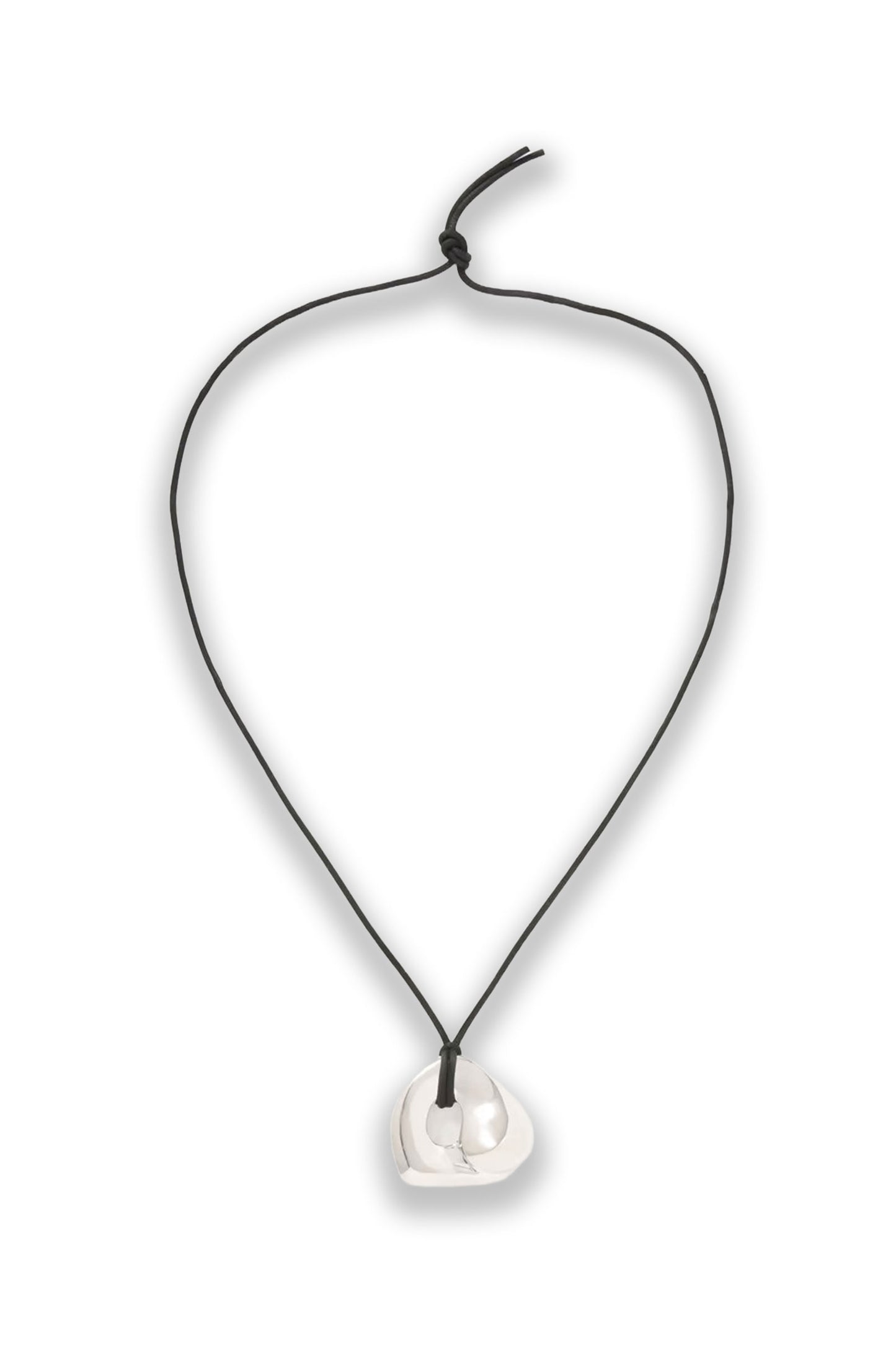 Simone Bodmer-Turner Gertrude Recycled Sterling Silver and Suede Neckace
