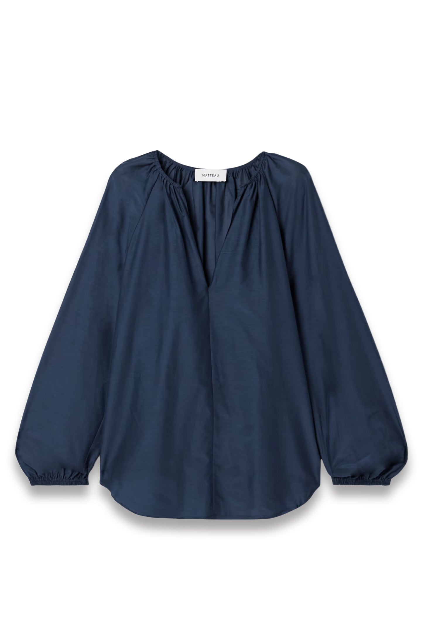Organic Cotton and Silk-Blend Blouse