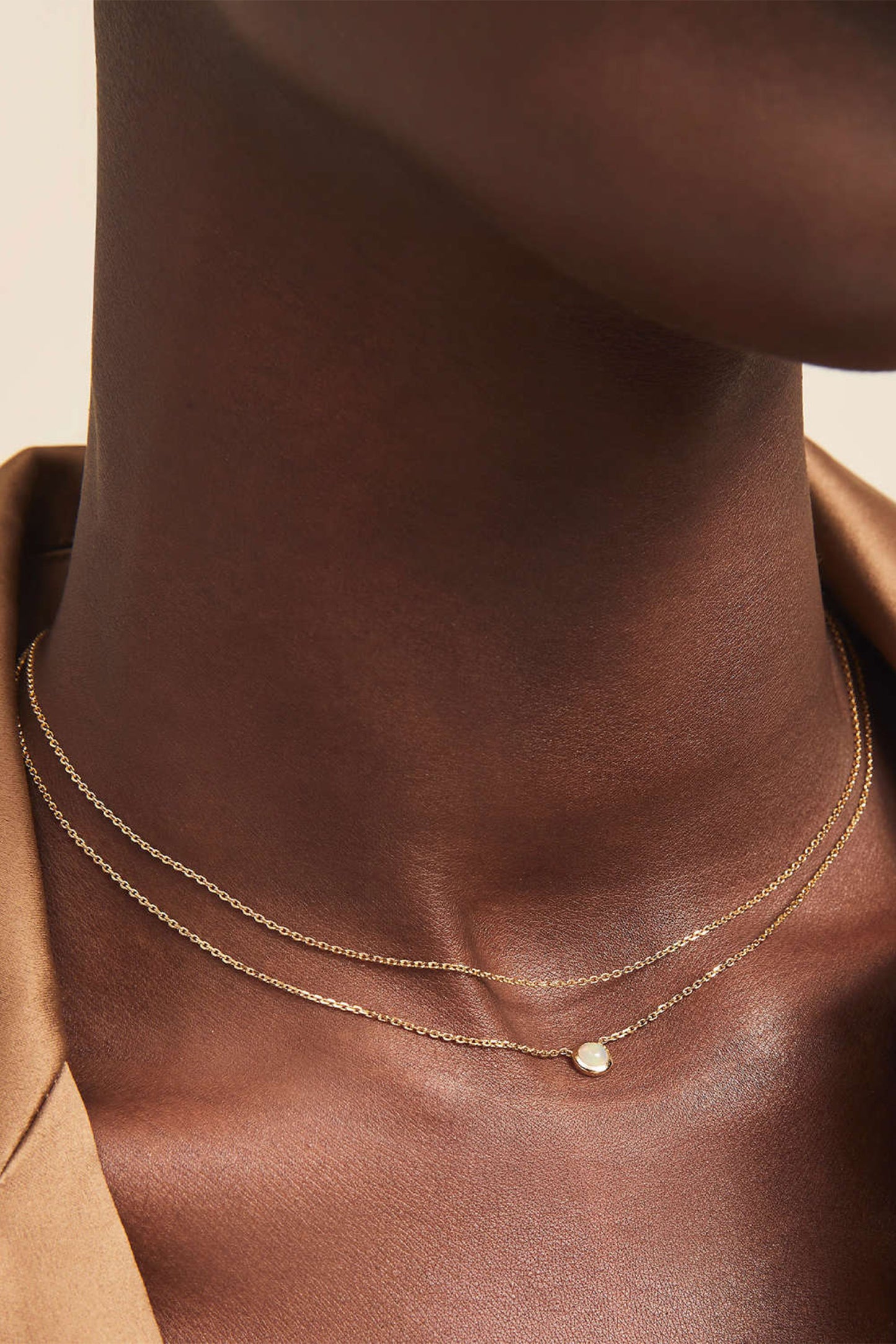 Layered Opal Necklace