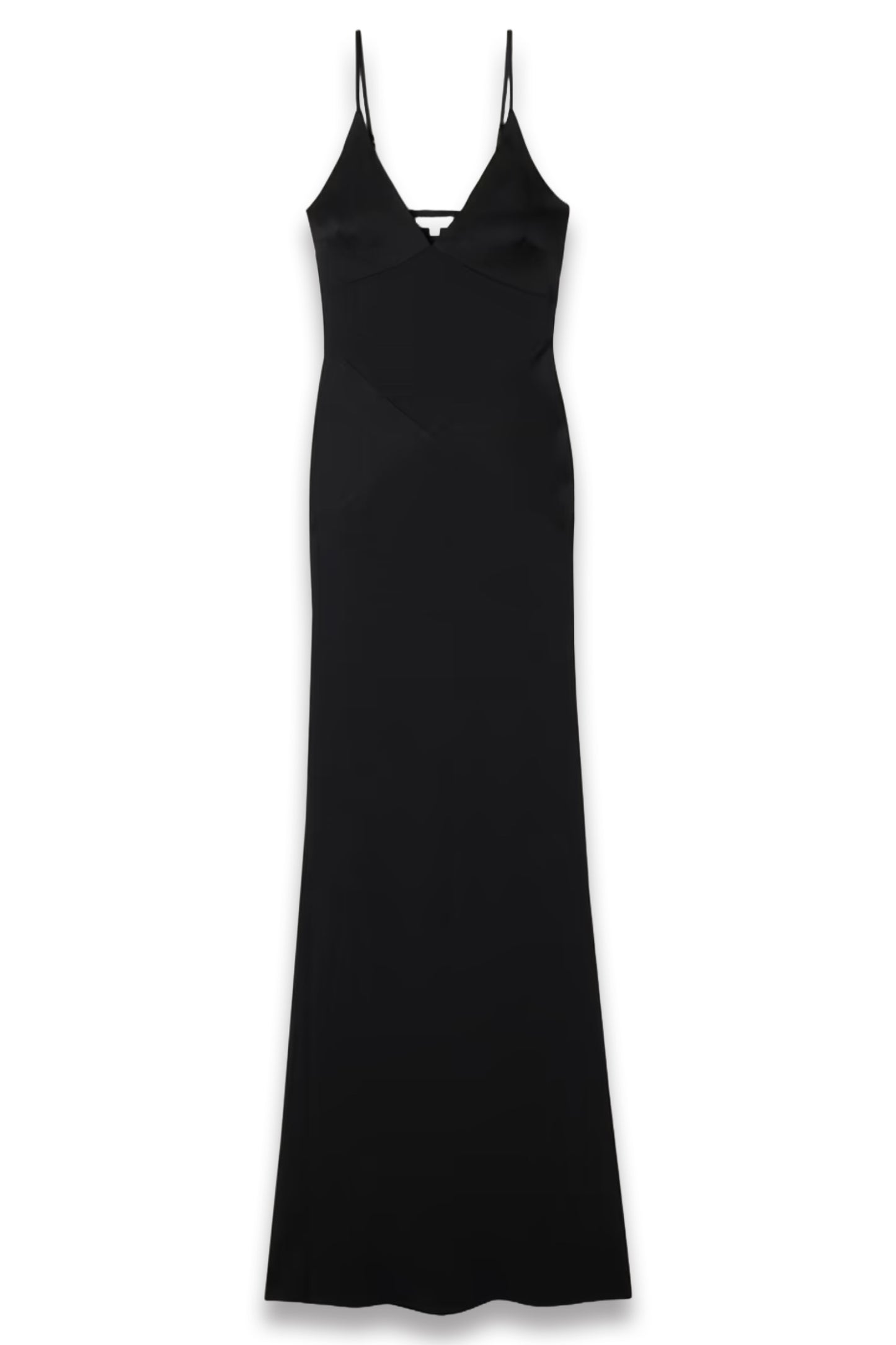 Francis Crepe and Satin Maxi Dress