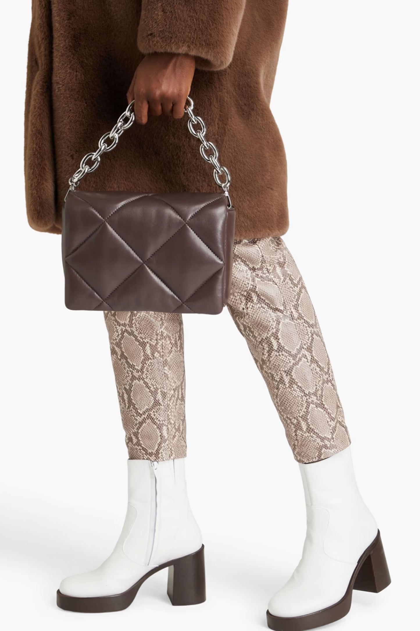 Brynn Quilted Leather Shoulder Bag