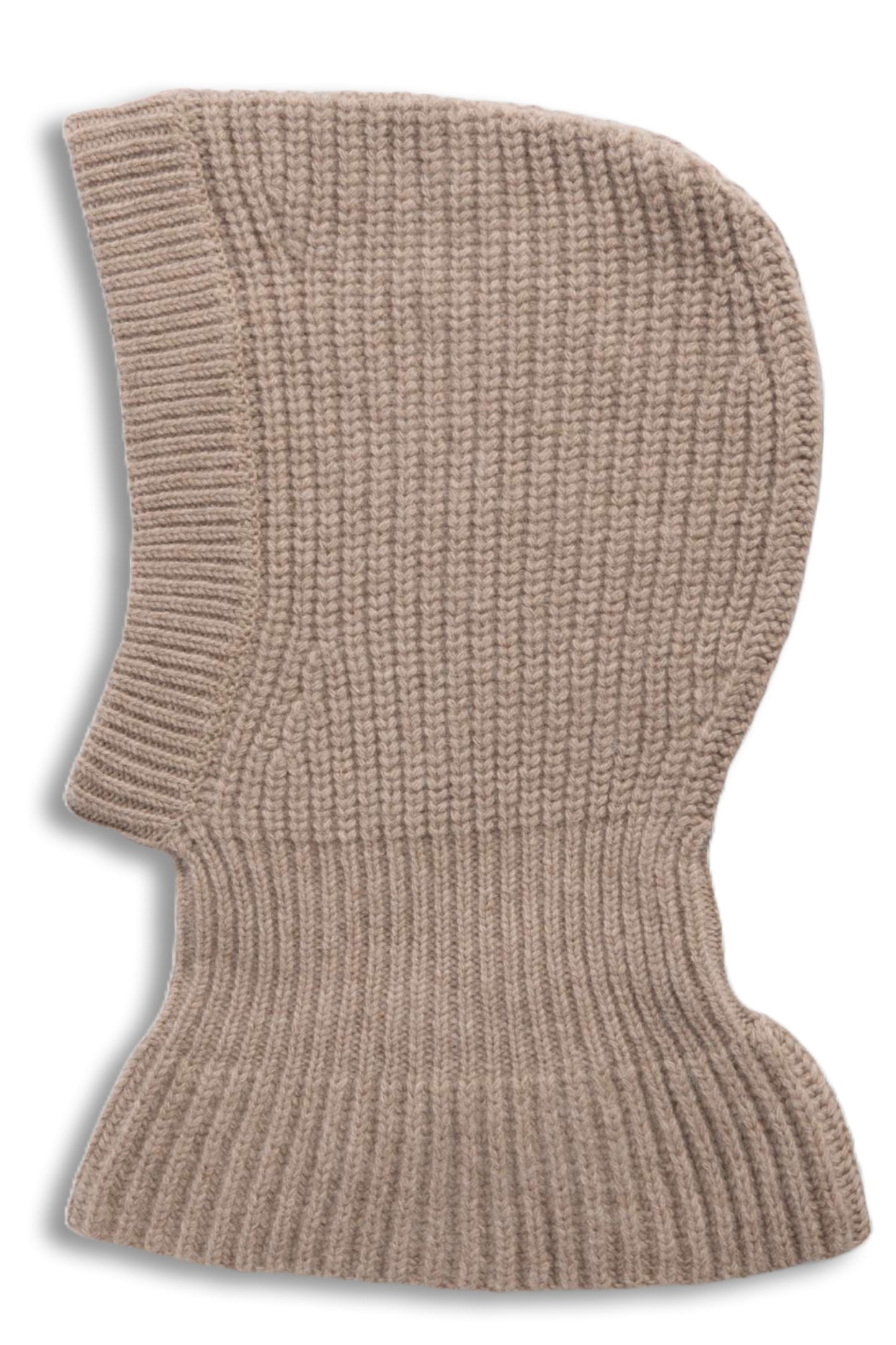 Ribbed Wool Balaclava