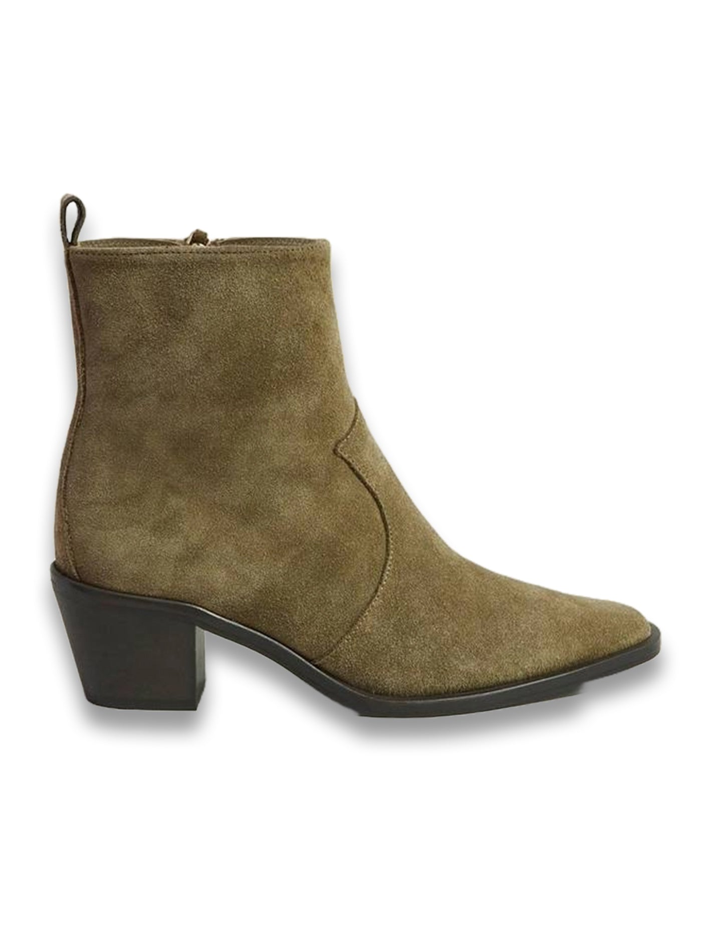 Frankie Suede Western Boots