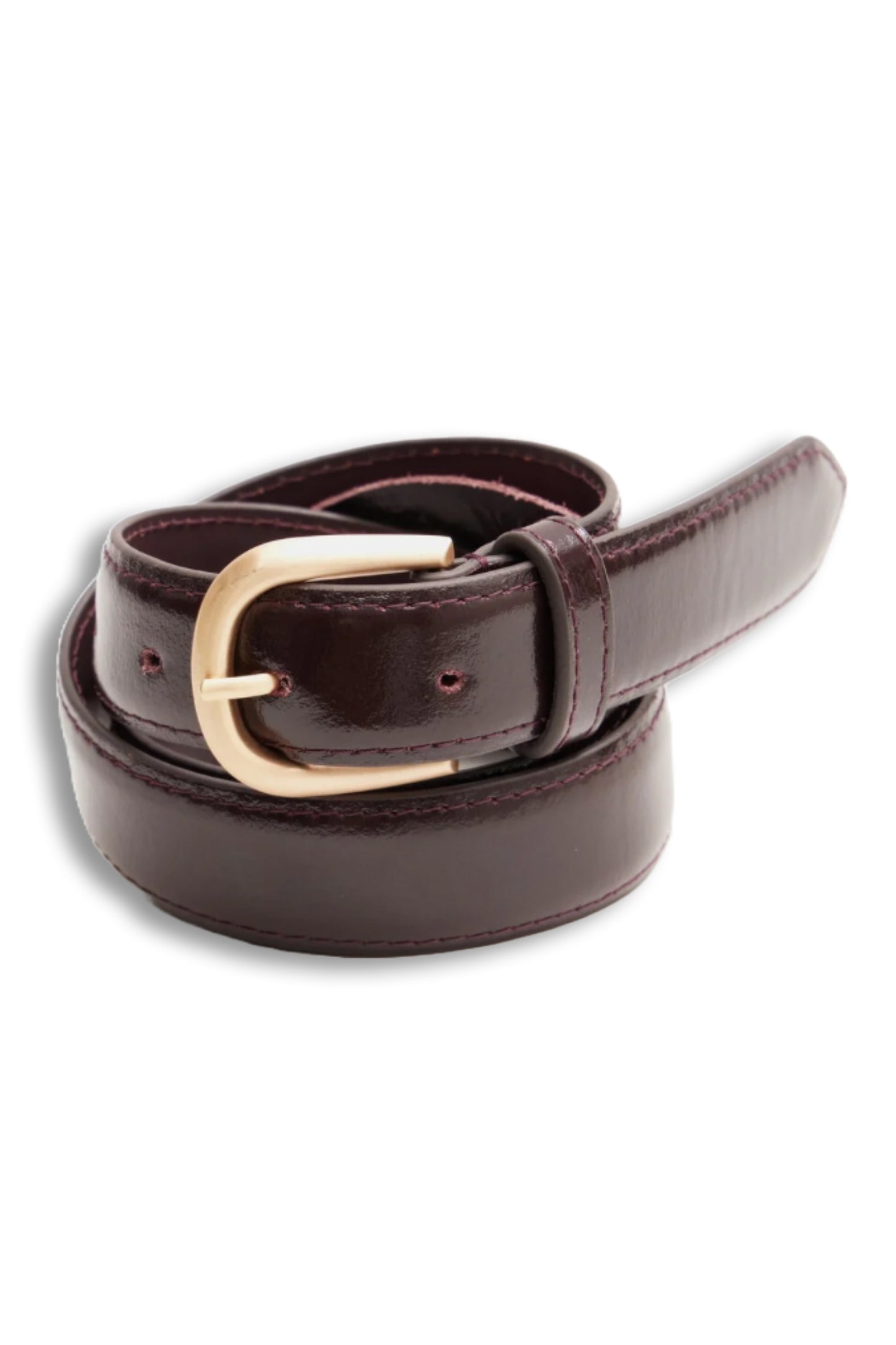 Polly Patent Leather Belt