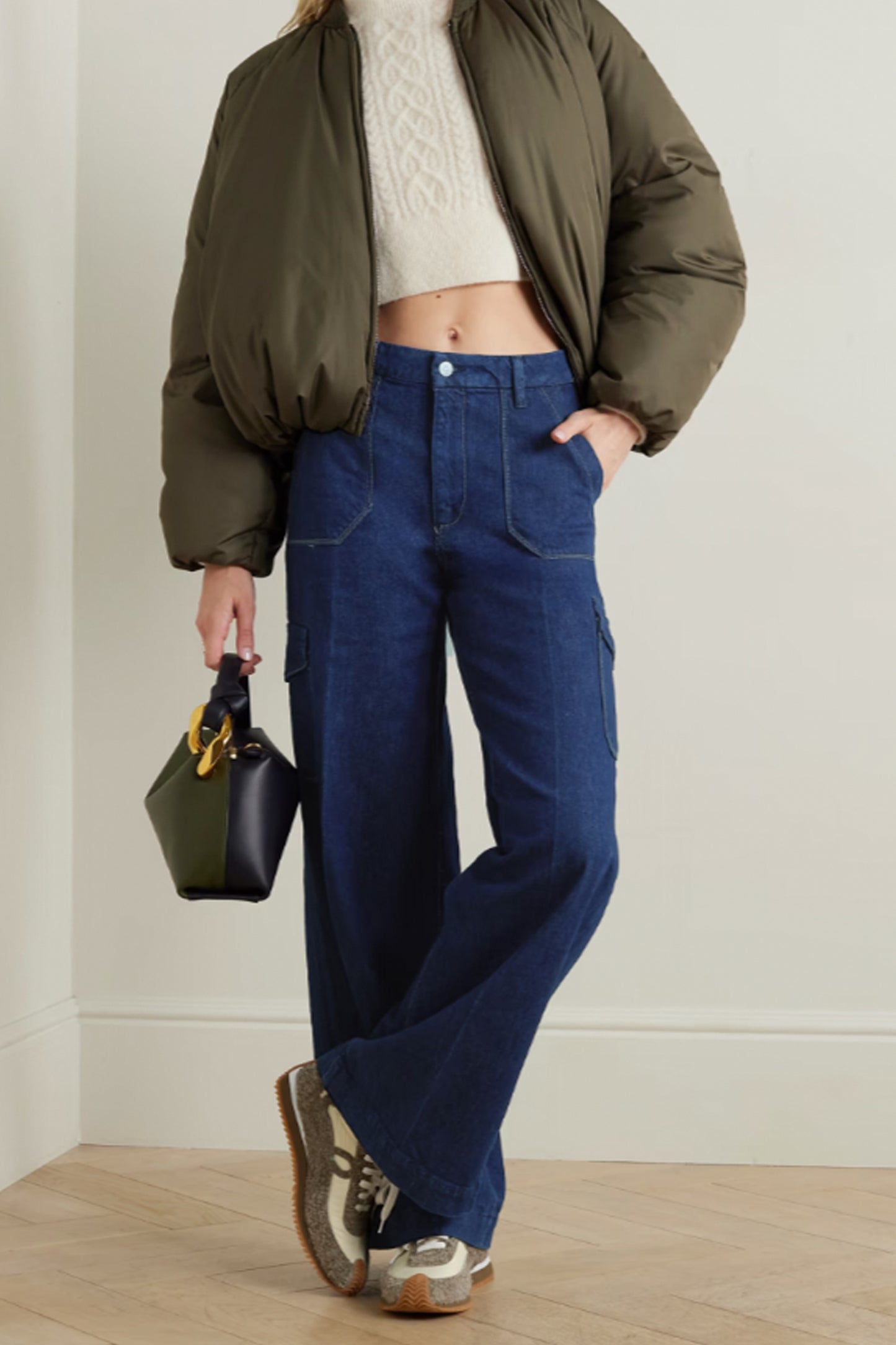 Harper High-rise Wide-leg Jeans