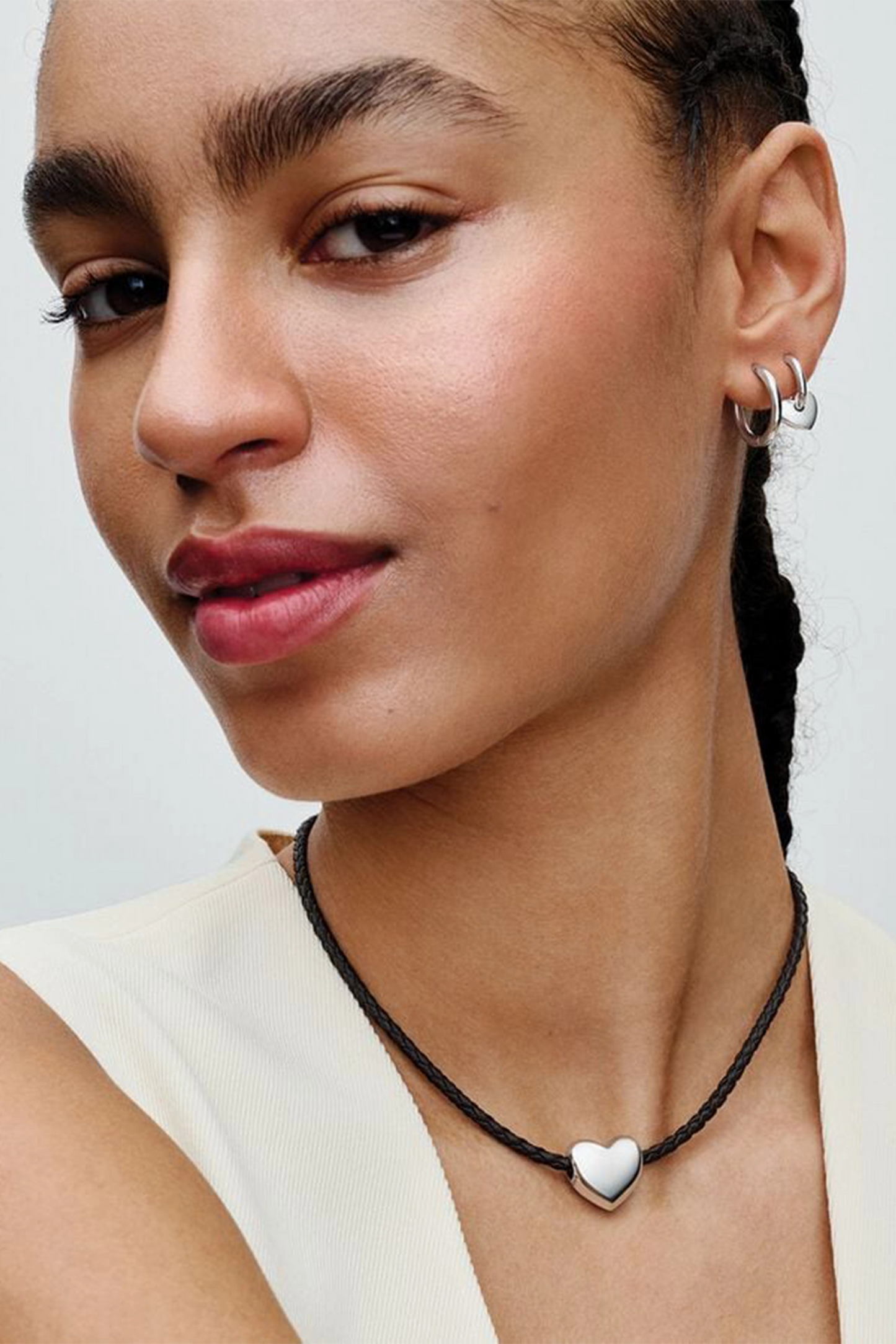 Pandora Moments 18 mm Charm Hoop Earrings