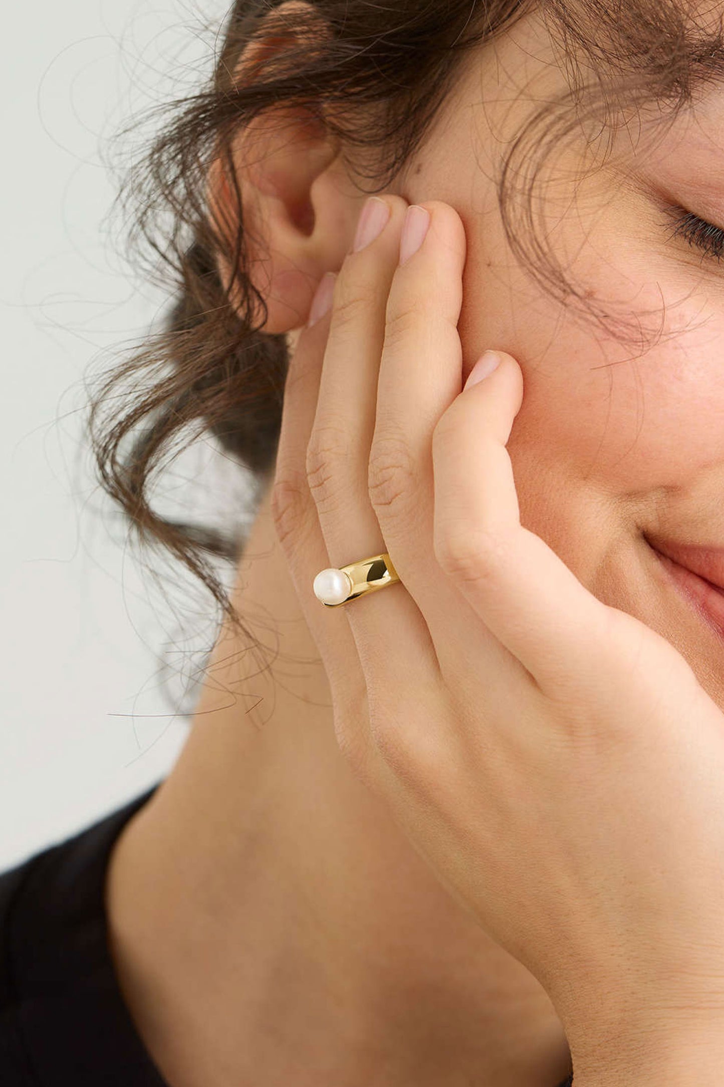 Mini Pearl Dôme Ring